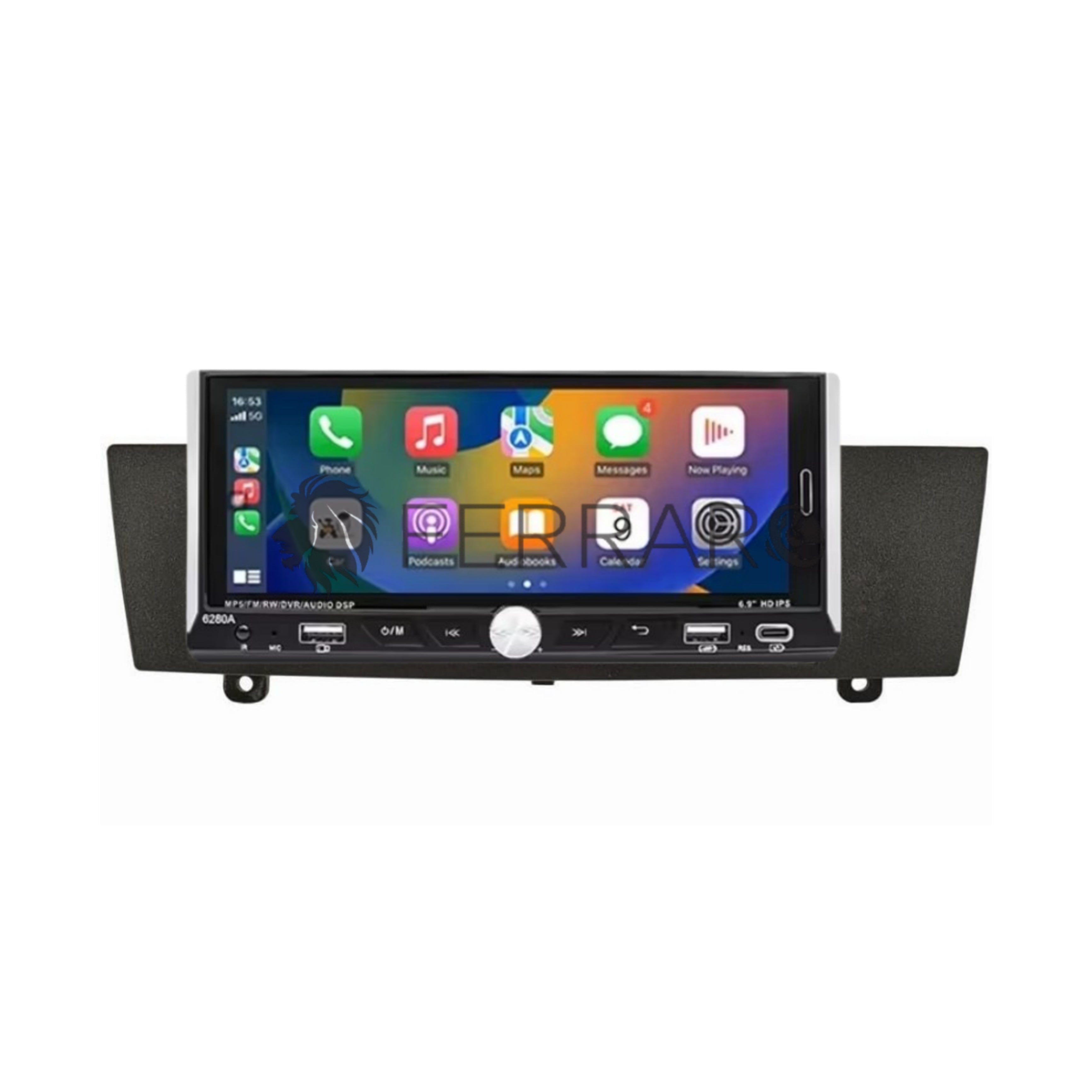Autoradio per BMW Serie 1 6.9", E87/E81/E82/E88 (2004-2011) Android, Bluetooth, CarPlay, Android Auto, 2/32GB Ram