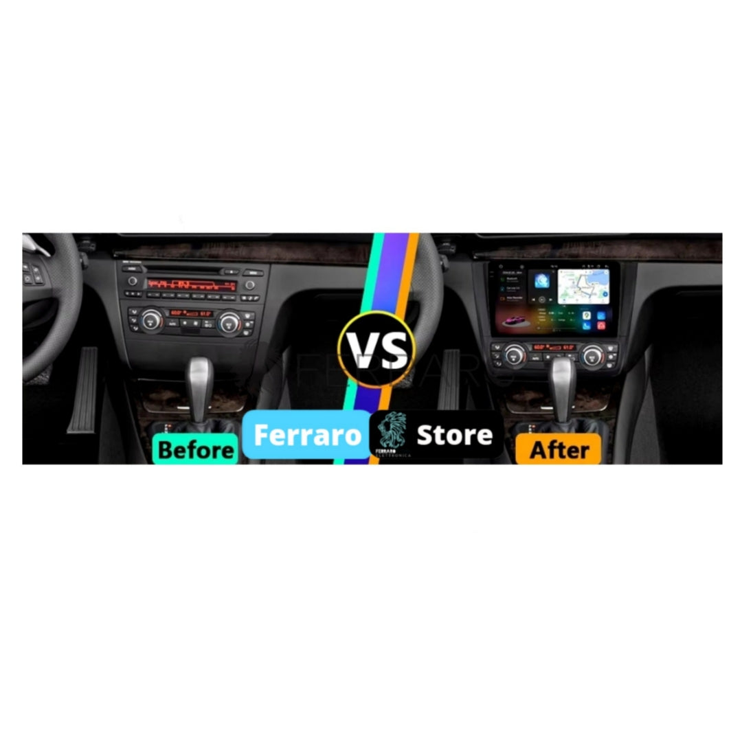 Autoradio per BMW Serie 1 9" E87, E81, E82, E88 (2004-2011) Android, Bluetooth, CarPlay, Android Auto, 2GB/4GB/6GB/8GB Ram
