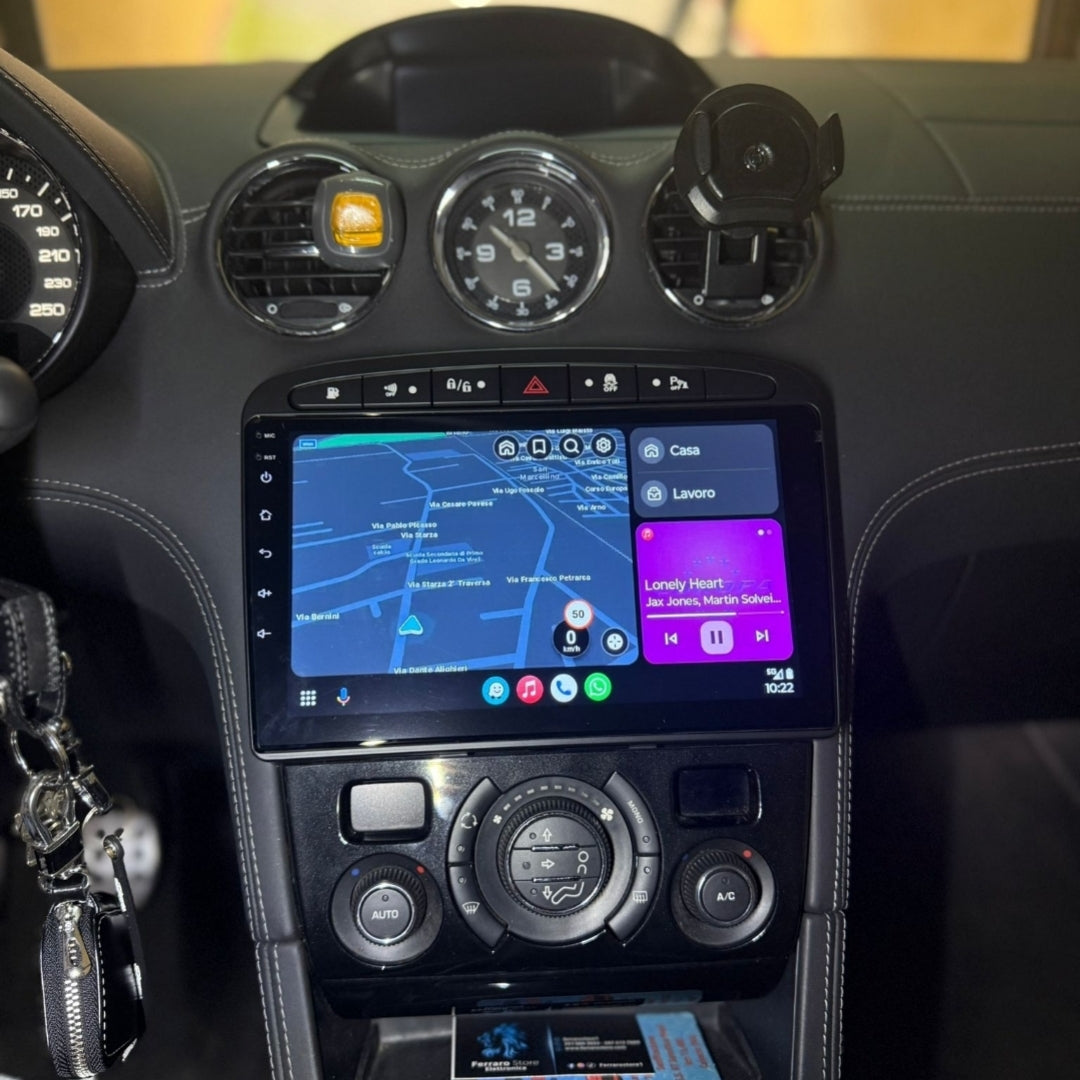 Autoradio per Peugeot 308, 308sw, 408 9" (2010-2017) Android, Bluetooth, CarPlay, Android Auto, 2GB/4GB/6GB/8GB Ram