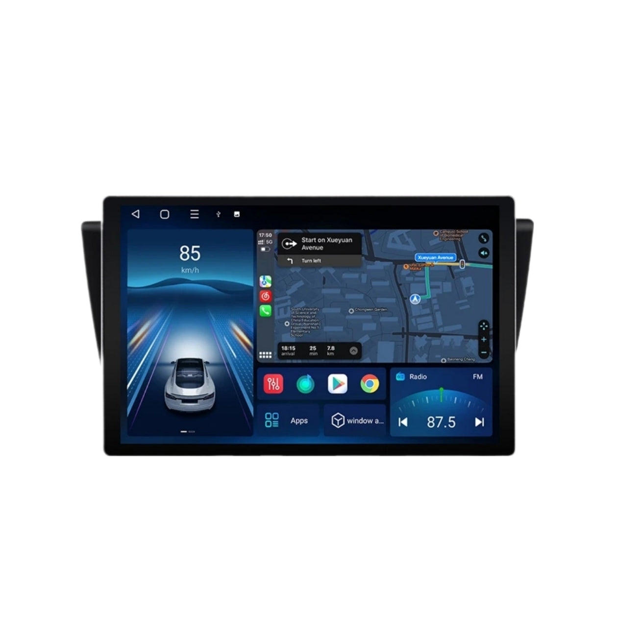 Autoradio per BMW Serie 3 11.5", E90, E91, E92, E93 (Dal 2005+) Android, Bluetooth, CarPlay, Android Auto, 4/64GB RAM