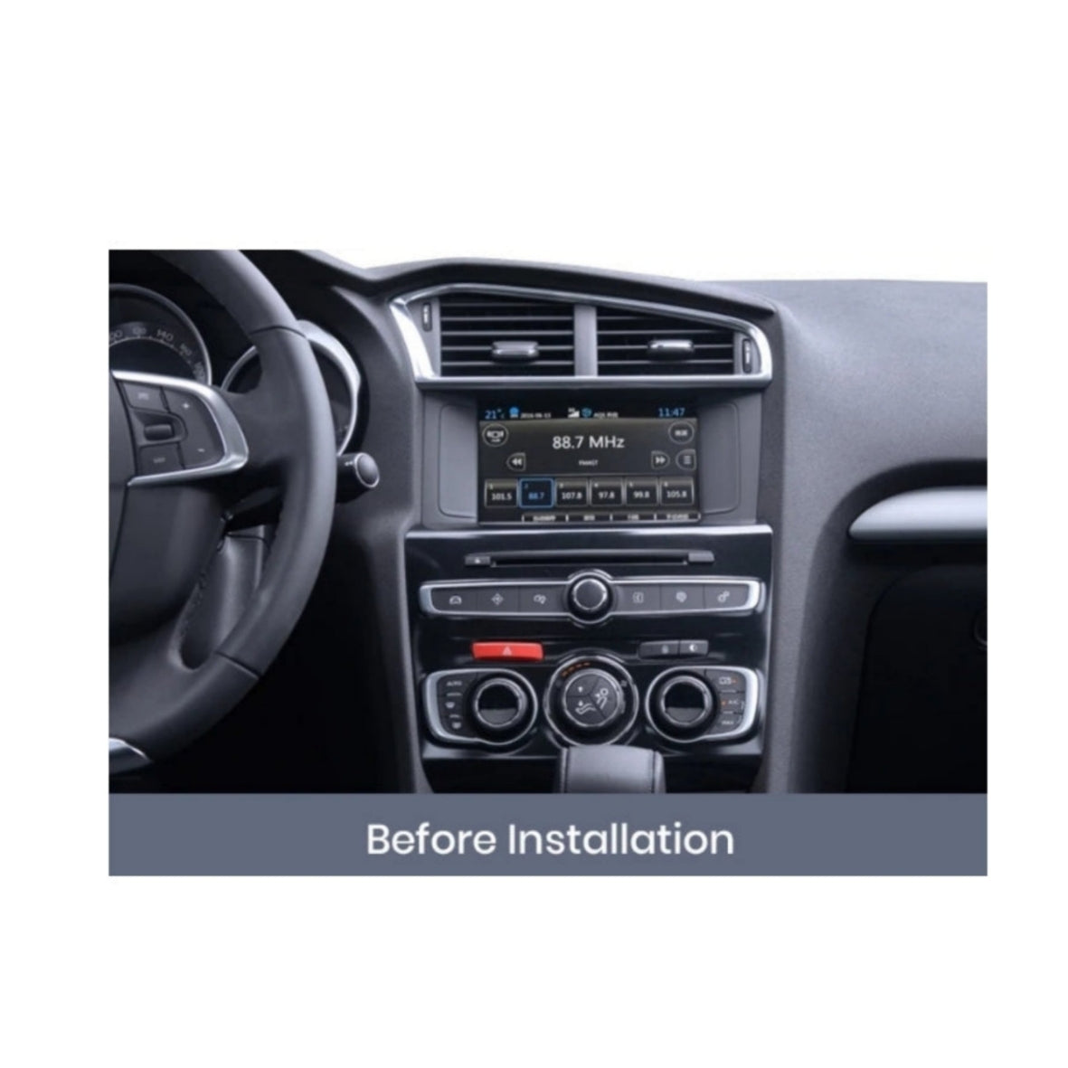 Autoradio per Citroen C4 2 B7 10.1" (2010-2018) Android, Bluetooth, CarPlay, Android Auto, 2GB/4GB/8GB Ram