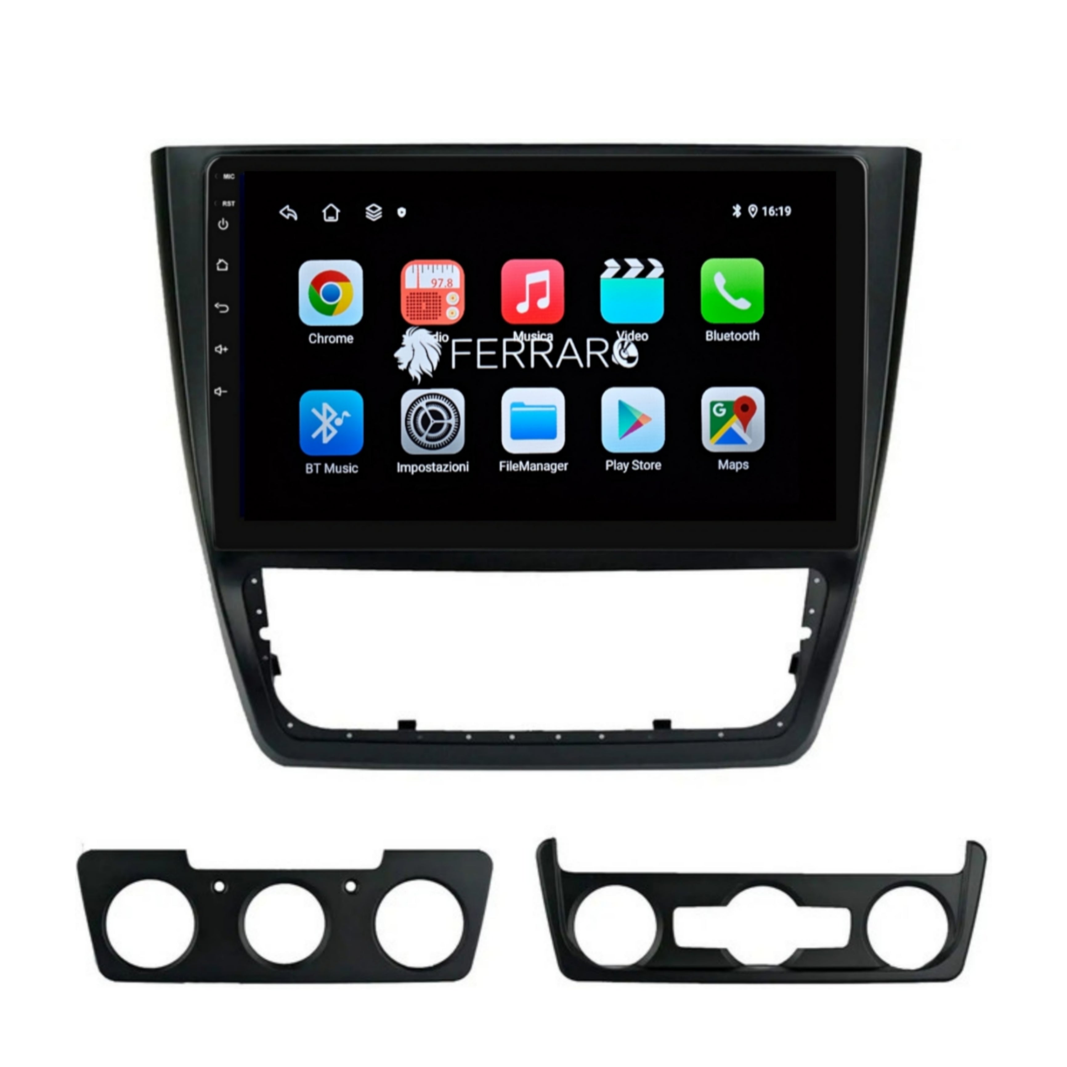 Autoradio per Skoda Yeti 10.1" (2009-2017) Android, Bluetooth, CarPlay, Android Auto, 2GB/4GB/8GB Ram