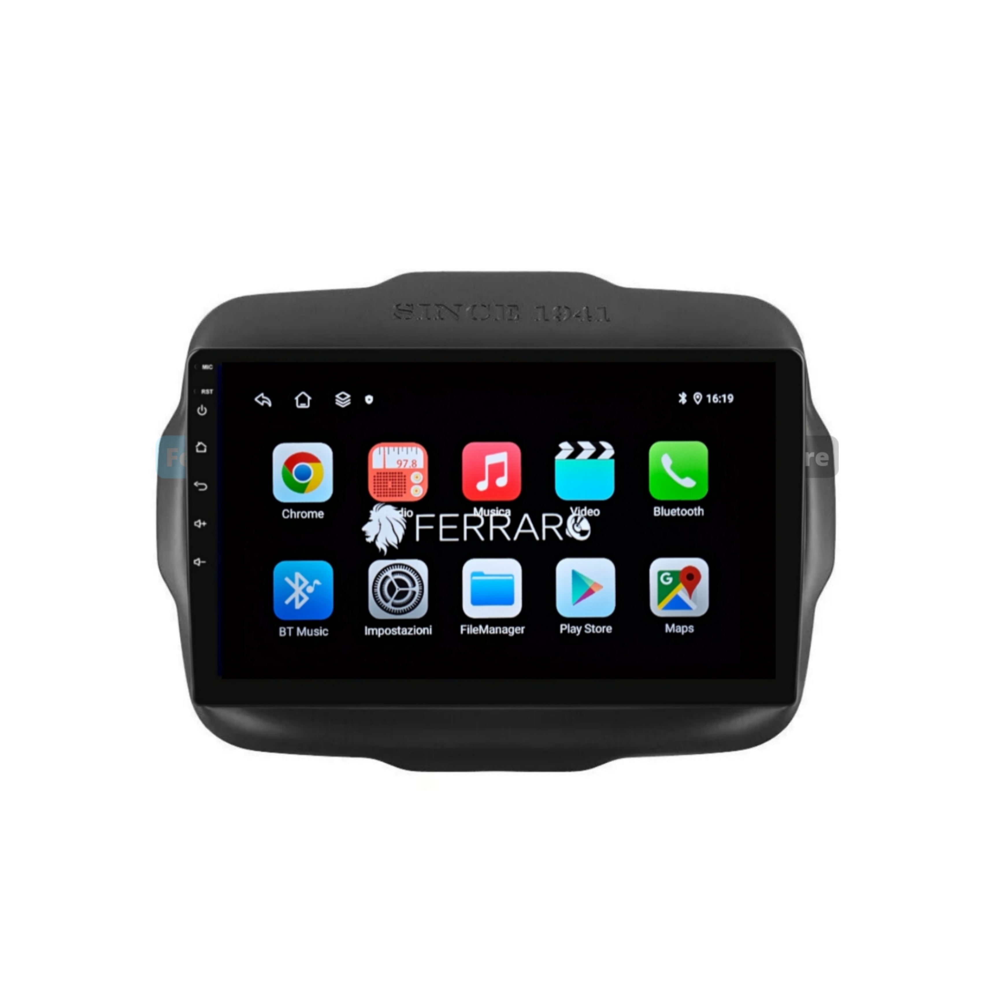 Autoradio per Jeep Renegade 9" Android, Bluetooth, CarPlay, Android Auto, 2GB/4GB/6GB/8GB Ram