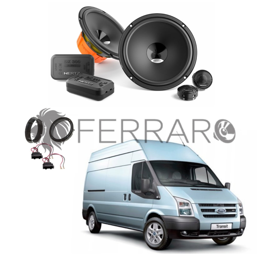 Hertz Kit 4 Casse | DSK 165.3 | Anteriori | Ford Transit dal 2012>