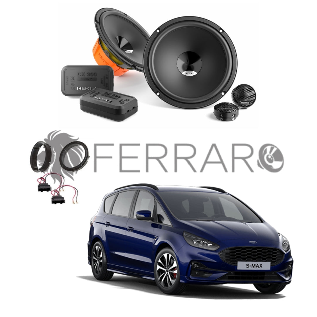 Hertz Kit 4 Casse | DSK 165.3 | Anteriori | Ford S-Max dal 2015>