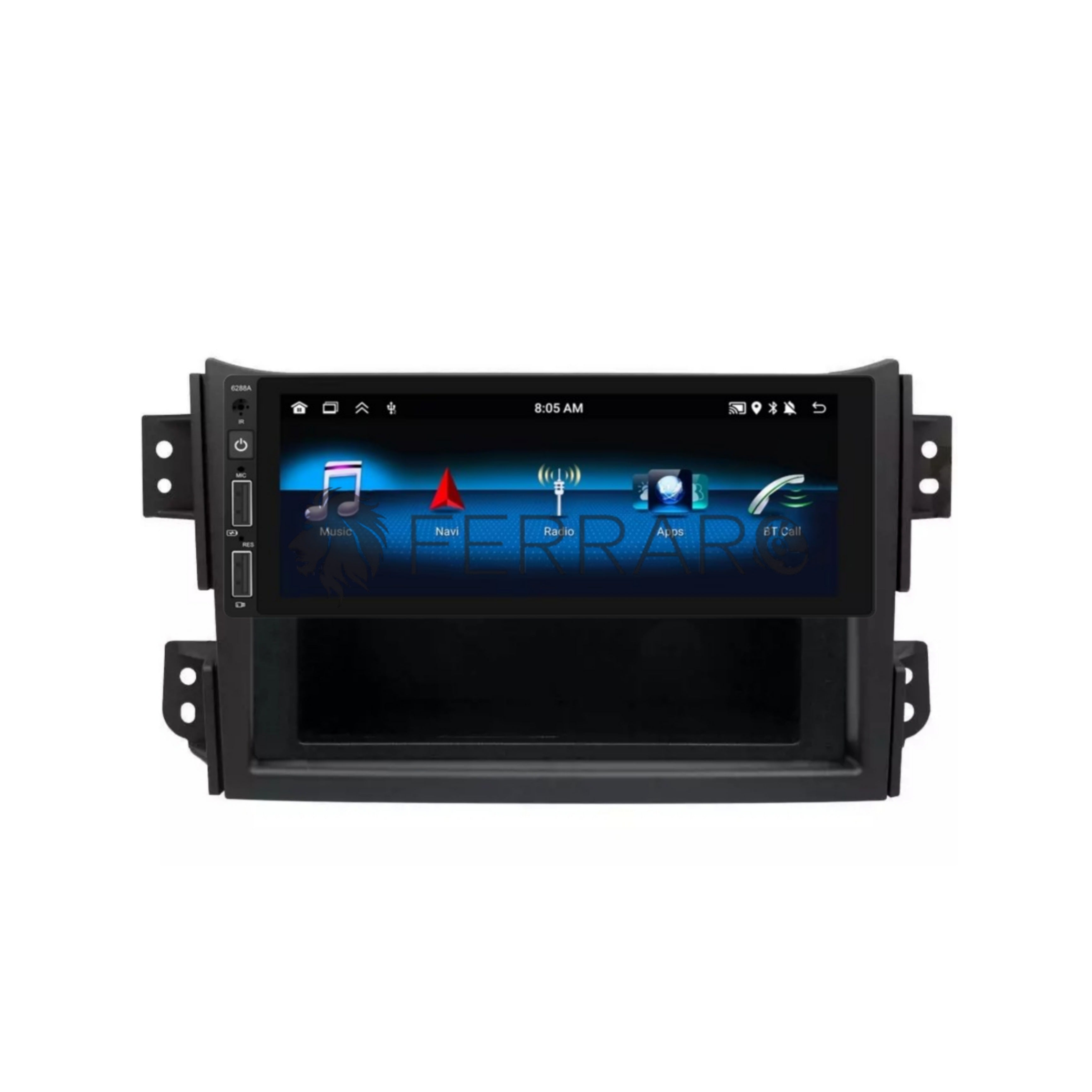 Autoradio per Opel Agila, Suzuki Splash Ritz (2008-2015) 6.9", Android, Bluetooth, CarPlay, Android Auto, 2/32GB Ram