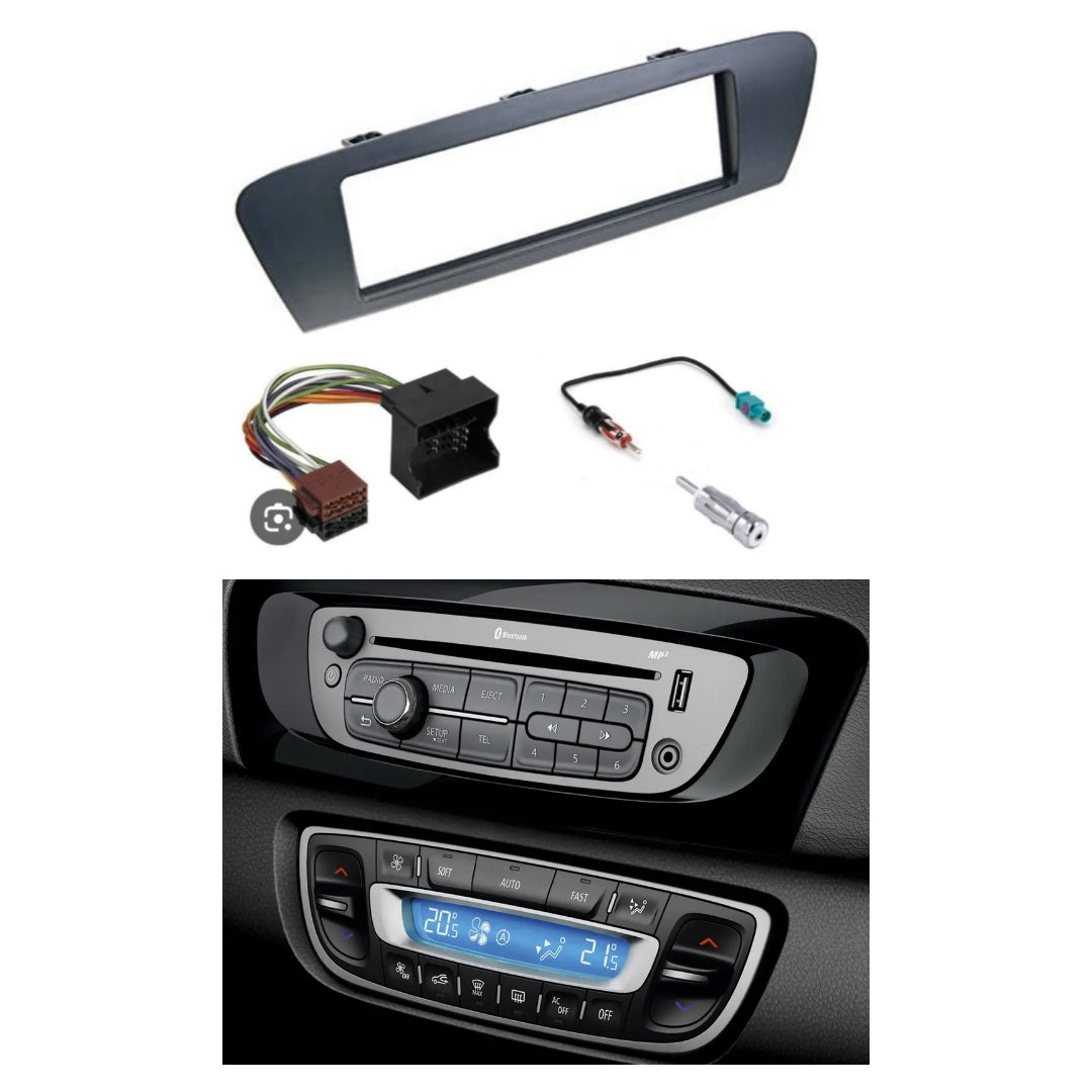 Kit Mascherina 1DIN per Renault Scenic, Grand Scenic (2009-2012)