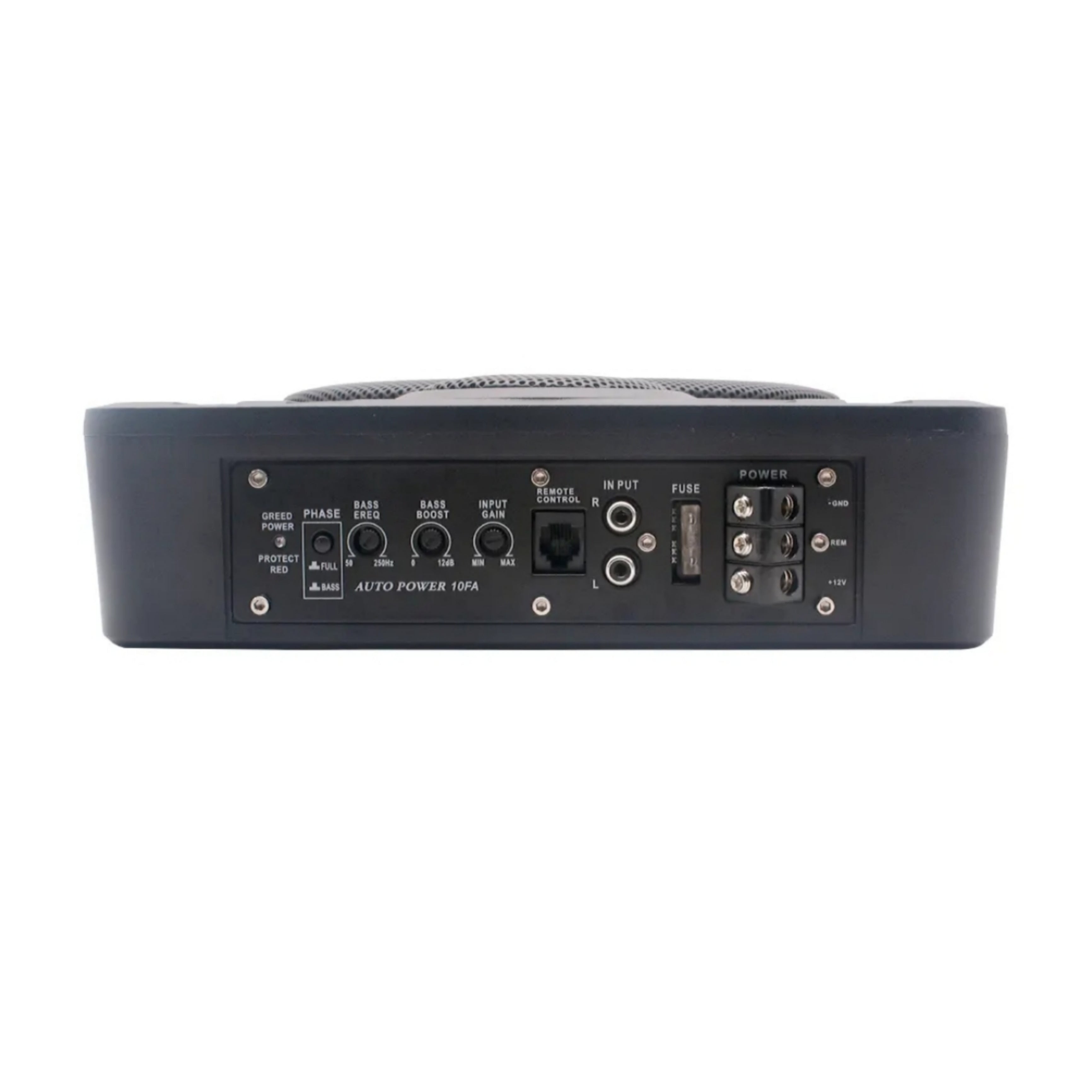 Subwoofer Sotto Sedile, Attivo, Auto, 10" Pollici, RMS, 120 Watt