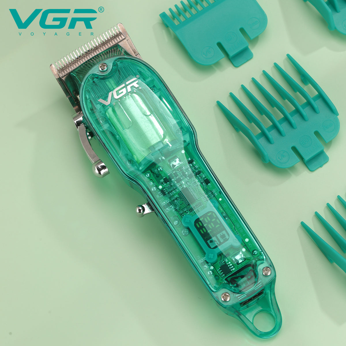 VGR Rasoio Professionale | Batteria | Rasoio | Taglia Capelli | Barbiere | Professionale | VGR V-660