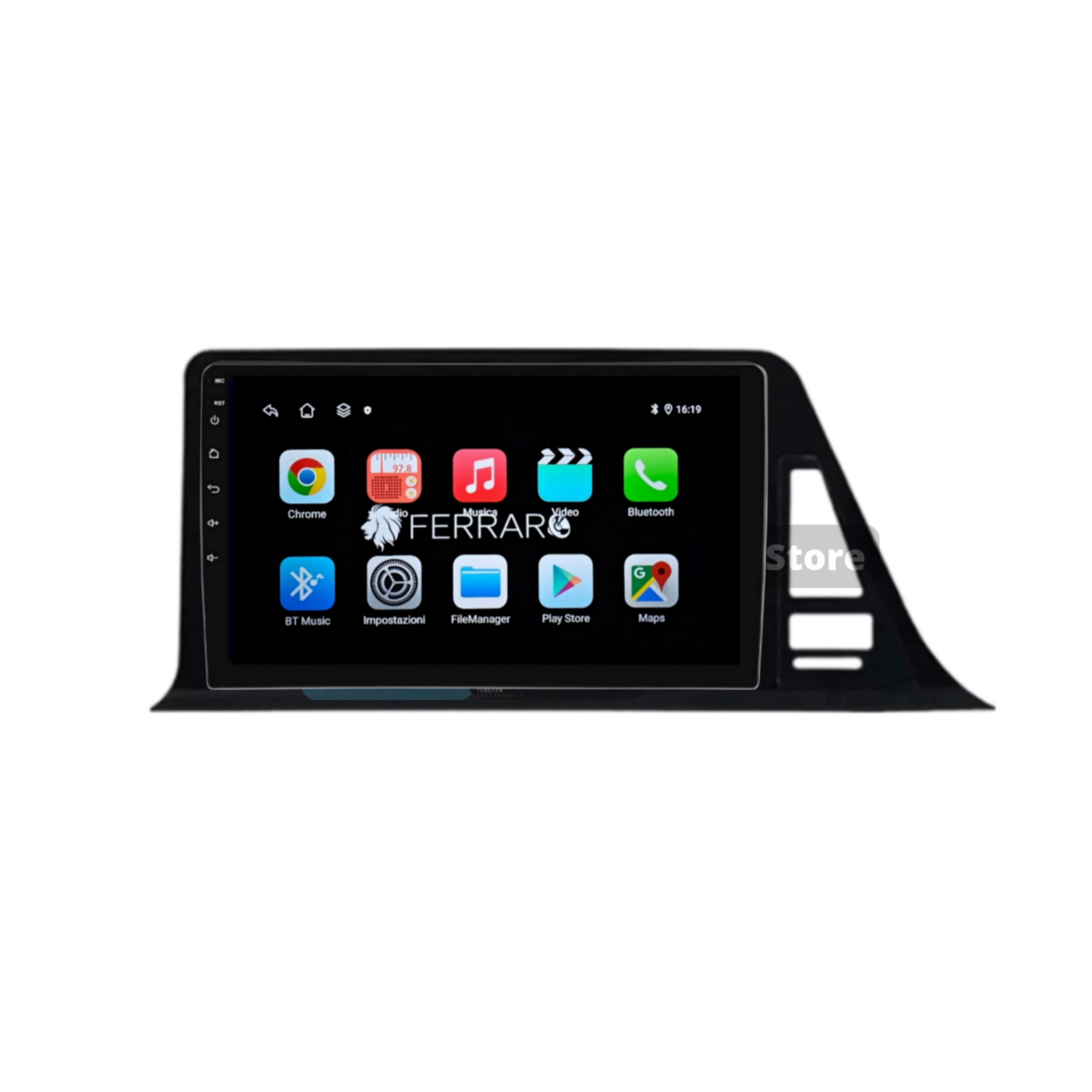 Autoradio per Toyota CHR C-HR 9" (2016-2023) Android, Bluetooth, CarPlay, Android Auto 2GB/4GB/6GB/8GB Ram