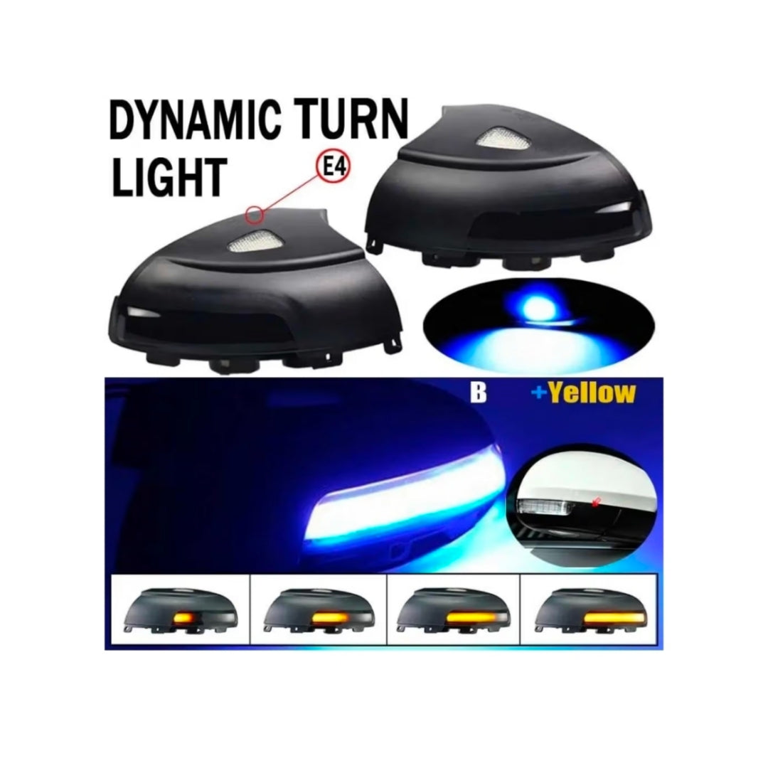 (PRENOTA) Indicatore Direzione Led per Volkswagen Tiguan MK1, Sharan (2008-2016), Plug and Play