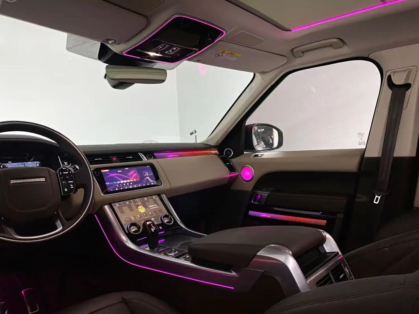 (PRENOTA) Ambient Light per Land Rover Range Rover Sport (2013-2022), 256 Colori, APP