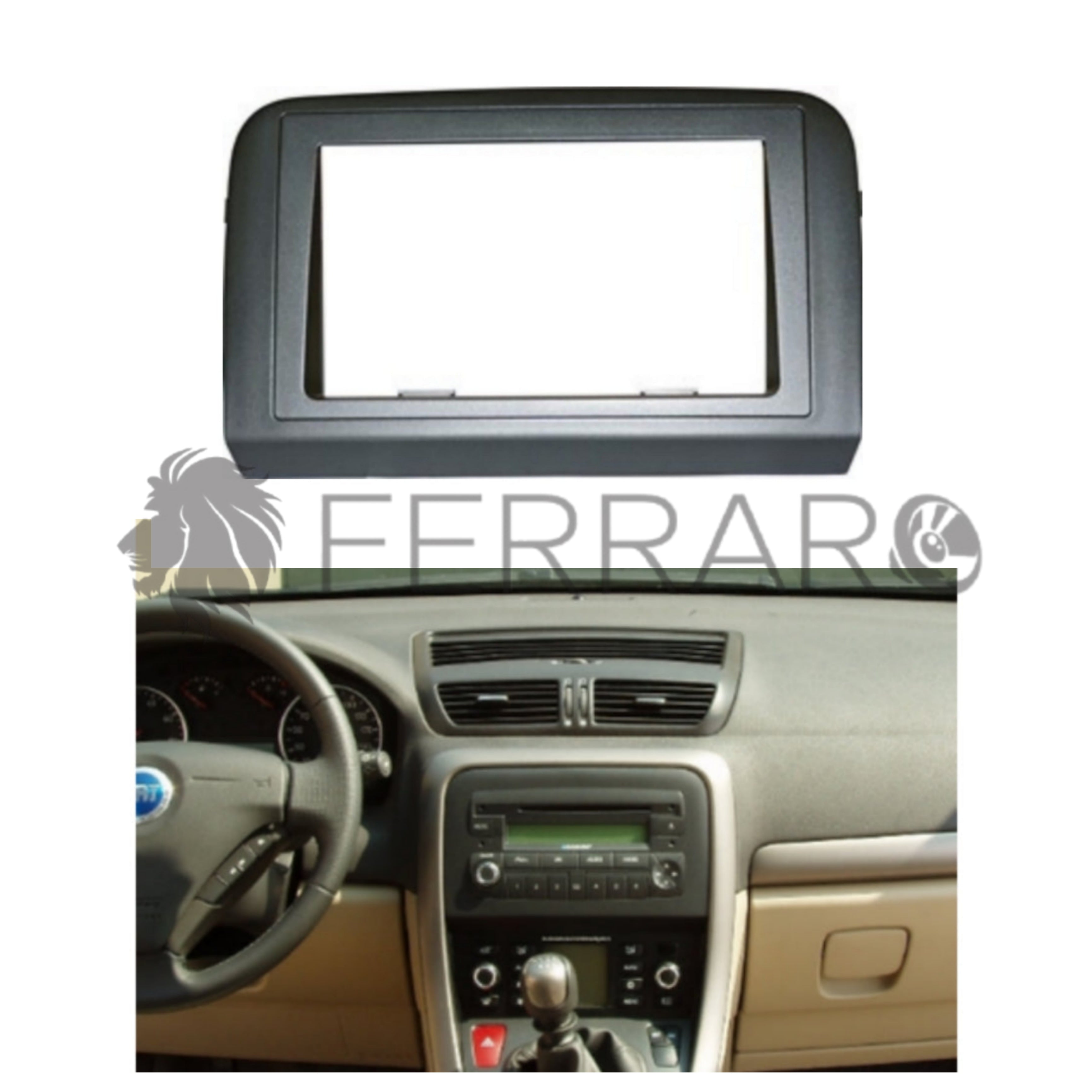 Mascherina 2DIN per Fiat Croma (2005+)