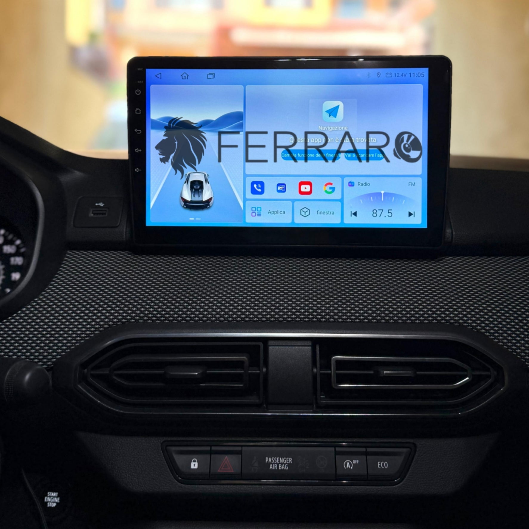 Autoradio per Dacia Sandero, Jogger 10.1" 2K | Dal 2021> | Android | Bluetooth | CarPlay | Android Auto | 4/64GB Ram