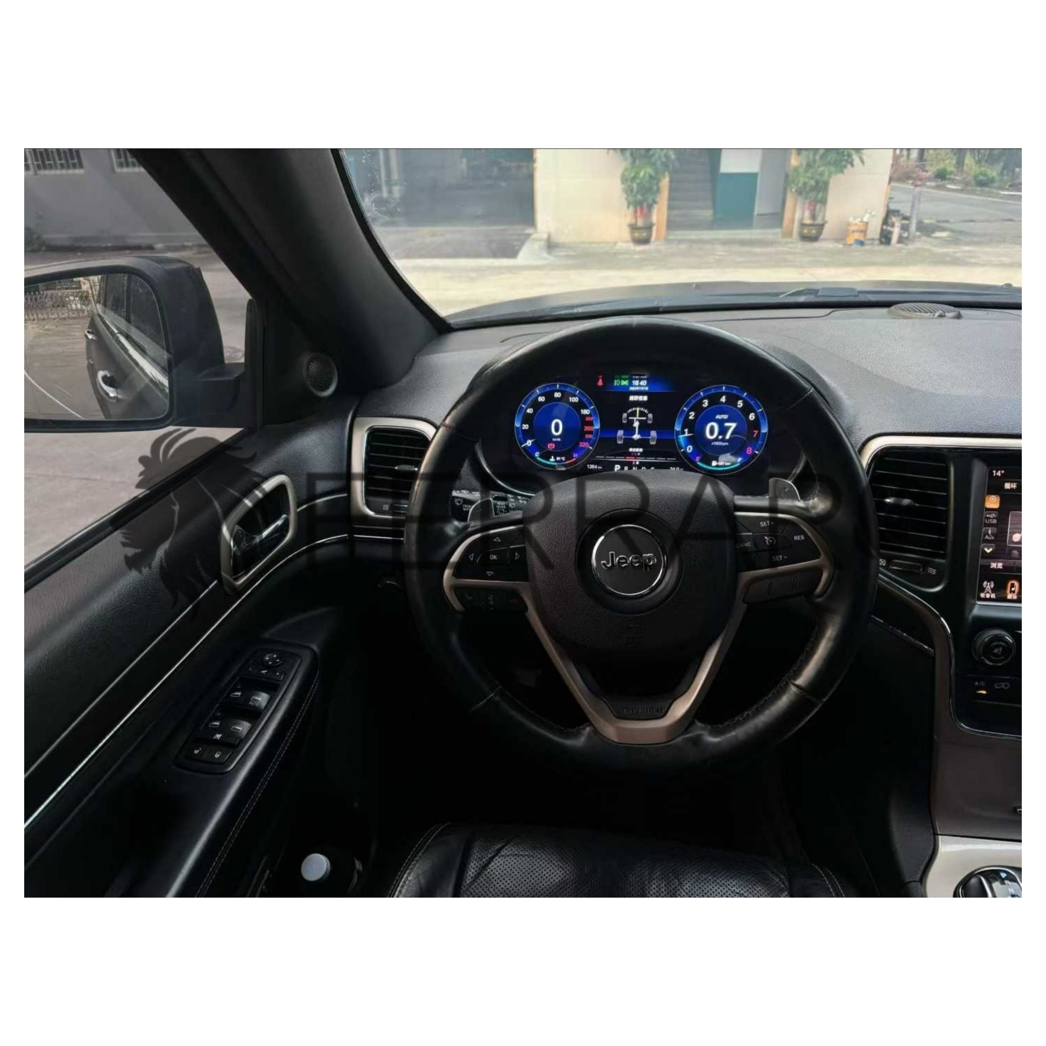 (PRENOTA) Virtual Cockpit 12.3" per Jeep Grand Cherokee (2014-2018), HD Ultra, CarPlay e Android Auto