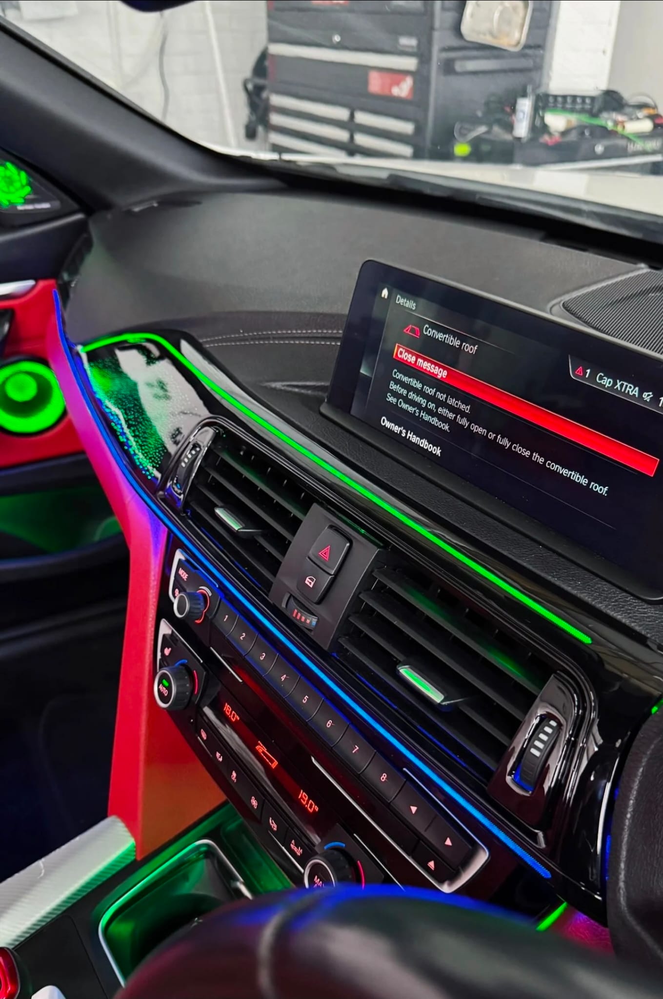(PRENOTA) Ambient Light per BMW F30/F36, Serie 4 Gran Coupé, 256 Colori, APP