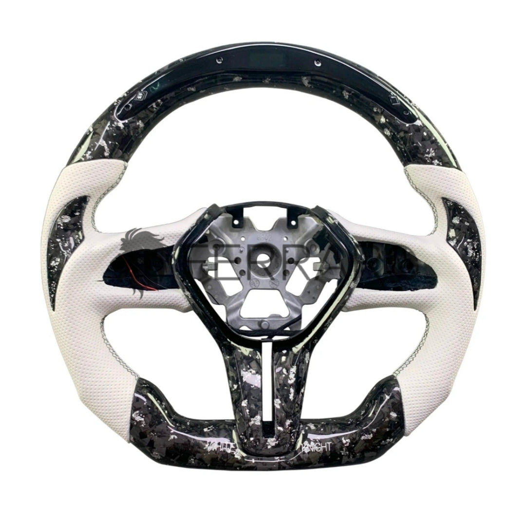 (PRENOTA) Volante Sportivo per Infiniti Q50L, QX50, QX60, QX55, Q50, Q60, Carbonio, Customizzato in Pelle