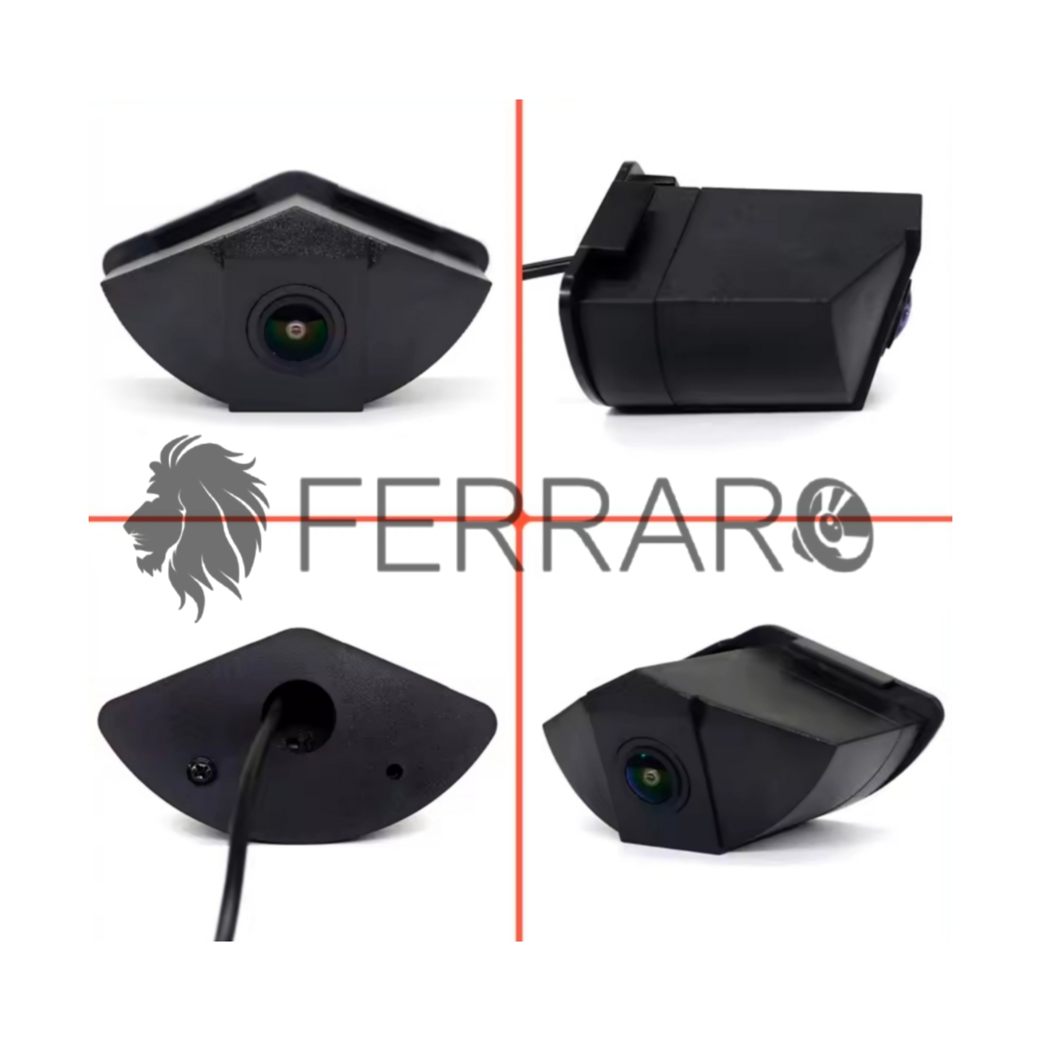 (PRENOTA) Telecamera Frontale per Mercedes Vito, Viano, Classe A, B, C, E, GL (Compatibilità in Descrizione), AHD, 1920x1080, 170° Gradi