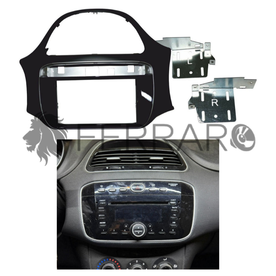 Mascherina 2DIN per Fiat Punto Evo (2009+)