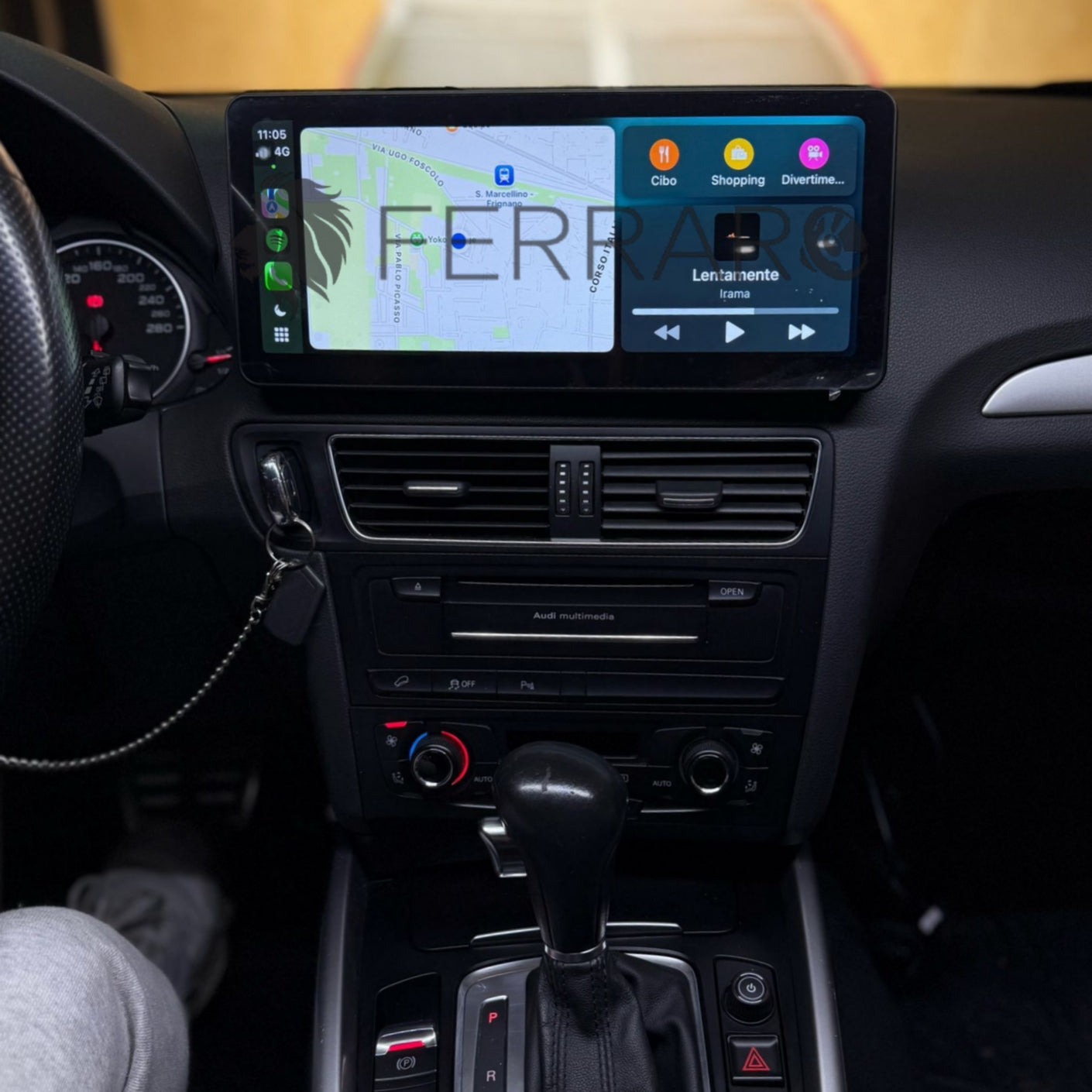 Autoradio per Audi Q5 12.3" (2009-2018) Android, Bluetooth, CarPlay, Android Auto, 4/64GB Ram