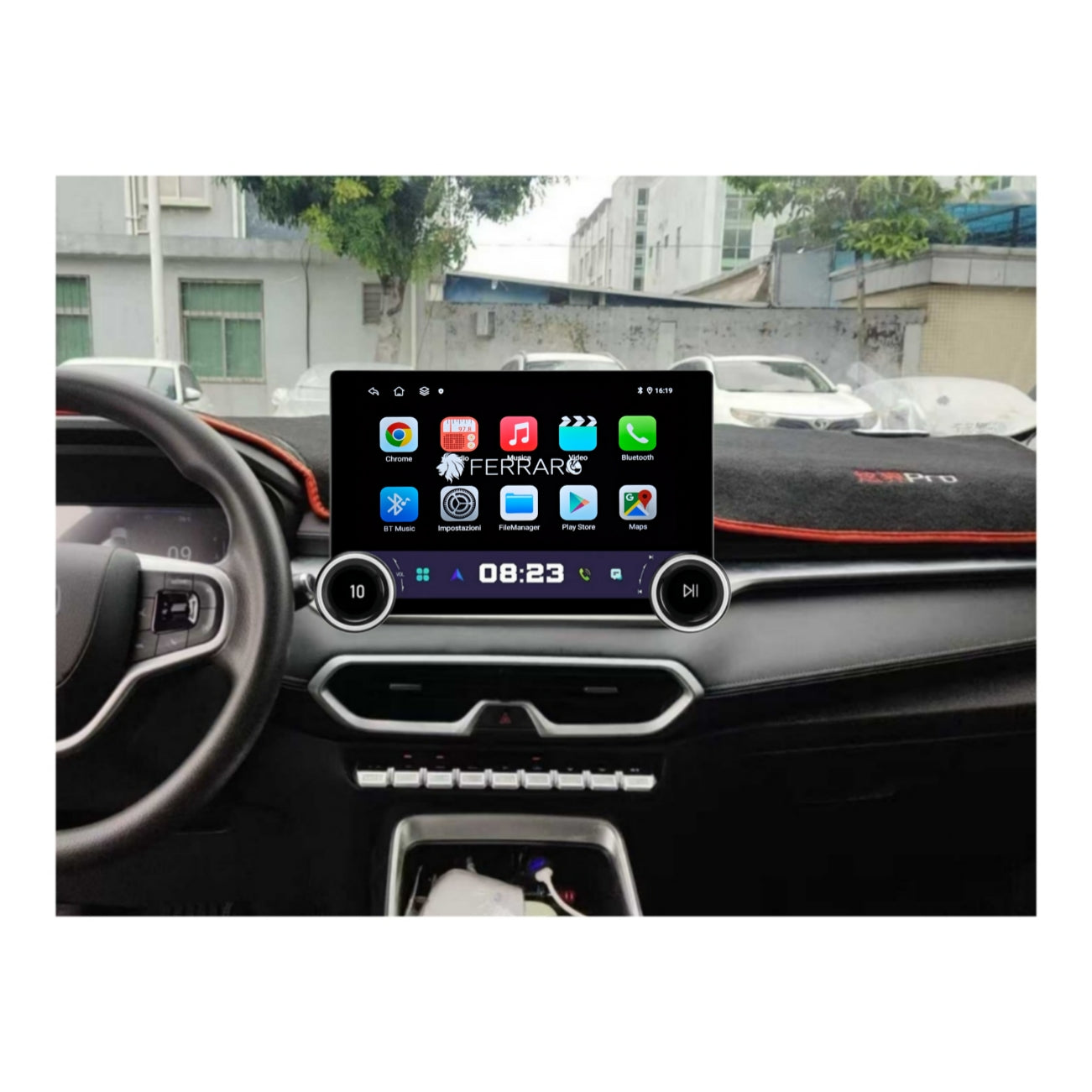 (PRENOTA) Autoradio per MG ZS 11.8" 2K (2021-2024) Android, Bluetooth, CarPlay, Android Auto, 4/64GB Ram