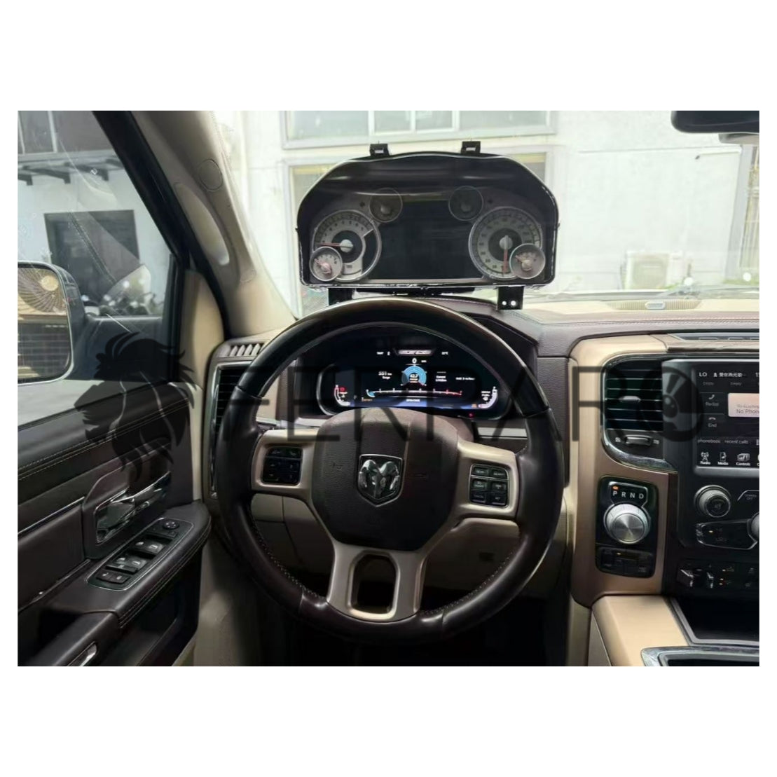 (PRENOTA) Virtual Cockpit 13.1" per Dodge RAM 1500, 2500, 3500 (2008-2012), HD Ultra, CarPlay e Android Auto