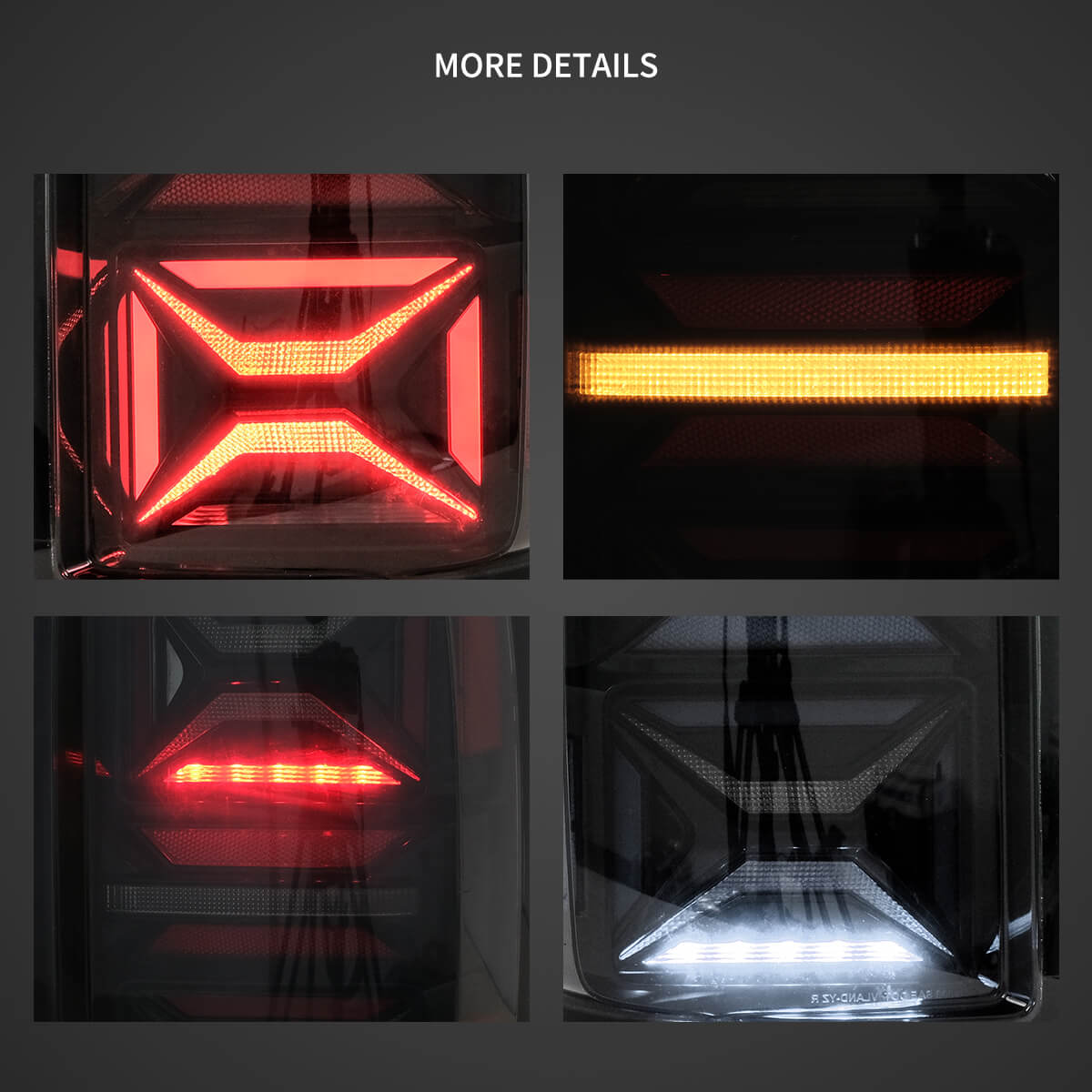 (PRENOTA) Fanali Posteriore Completo per Volkswagen Amarok (2010-2022) a LED