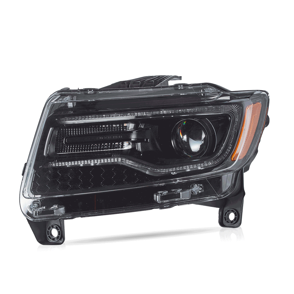 (PRENOTA) Fanali Anteriore Completo per Jeep Grand Cherokee WK2 (2010-2013) a LED