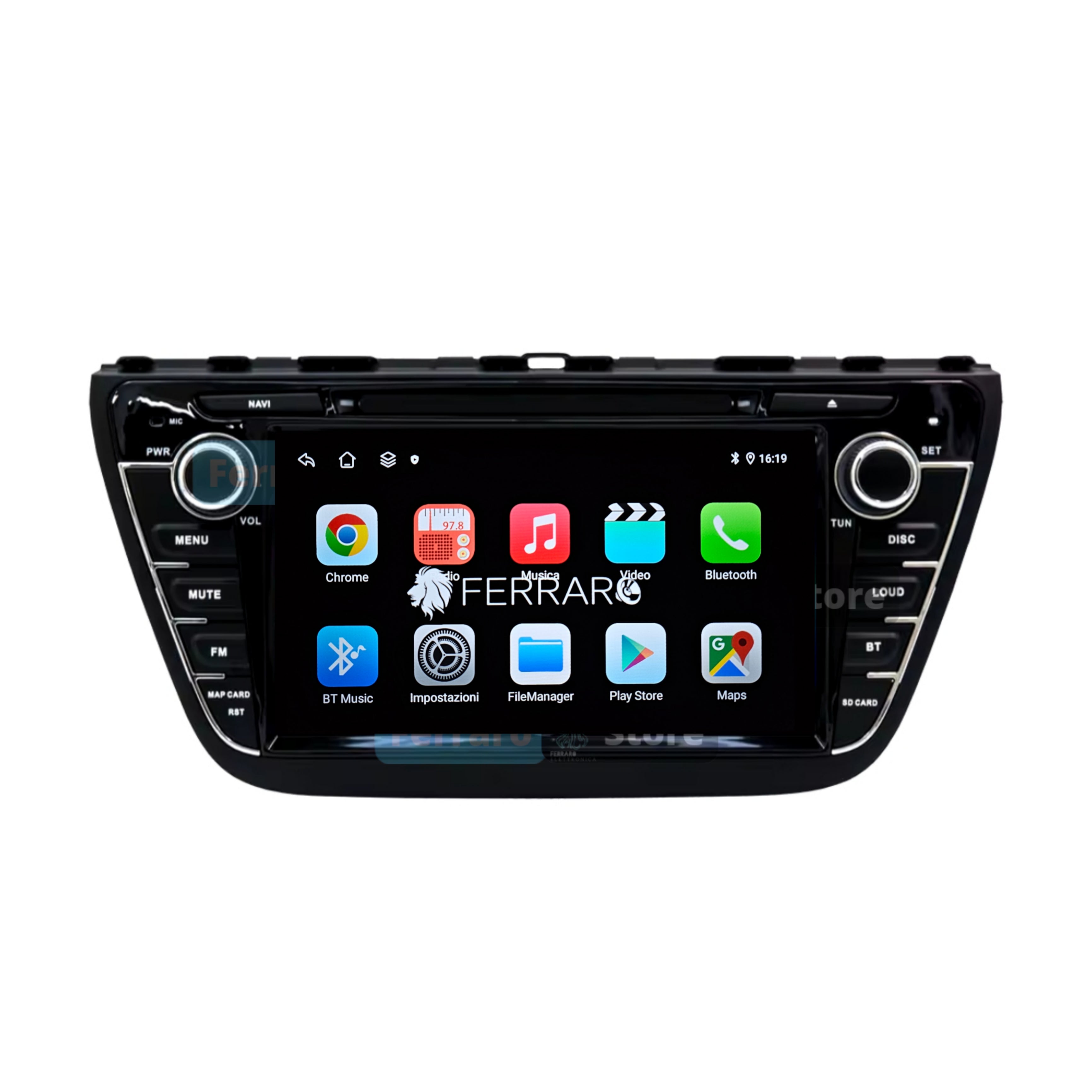 (PRENOTA) Autoradio per Suzuki SX4 S-Cross 8" (2013-2016) Android, Bluetooth, CarPlay, Android Auto, 4GB/8GB Ram
