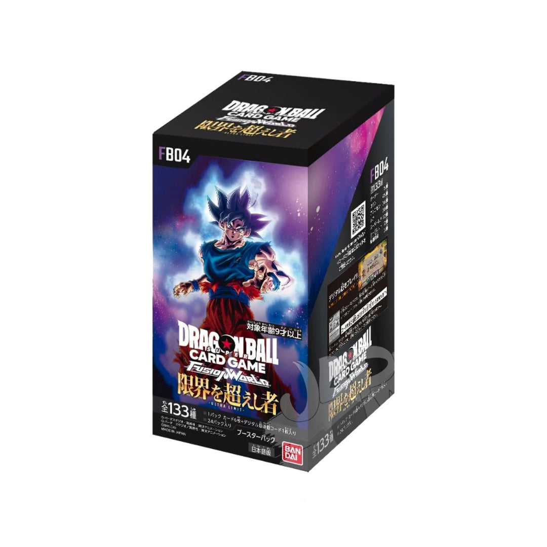 Dragon Ball Super Card Game Fusion World Ultra Limit FB04 Display, 24 Buste (JP)