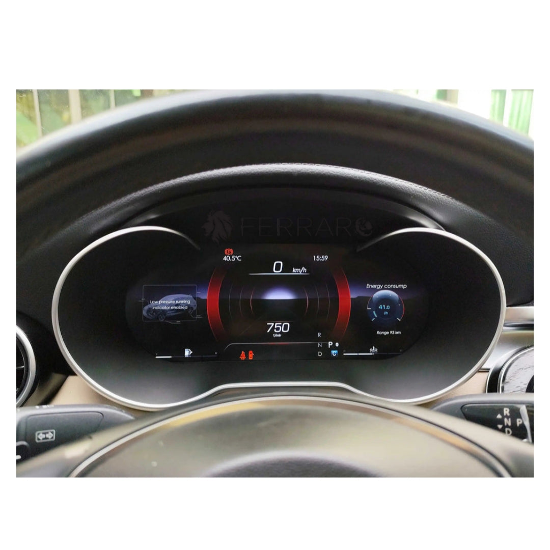 (PRENOTA) Virtual Cockpit 12.3" per Mercedes Classe V, W447, HD Ultra, CarPlay e Android Auto