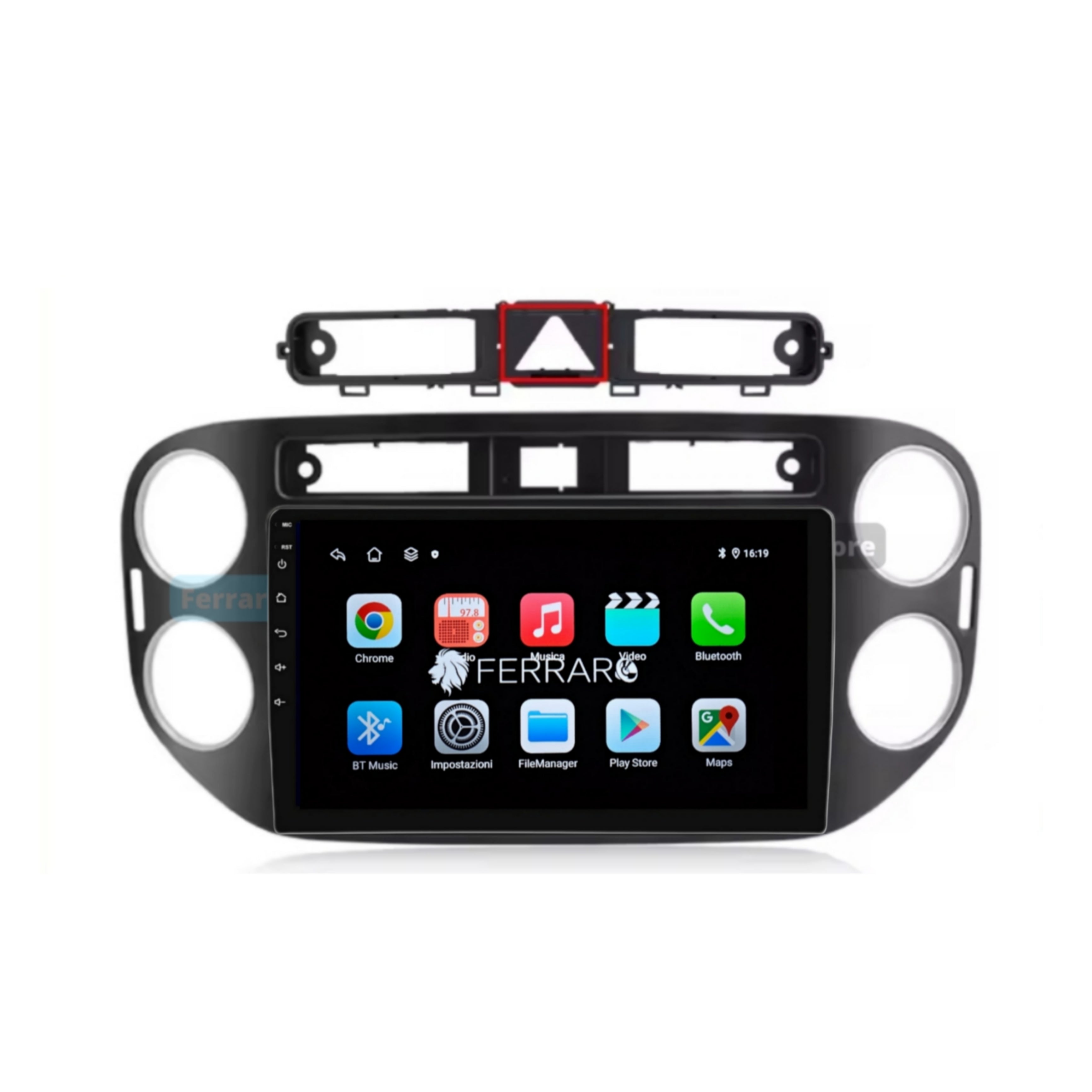 Autoradio per Volkswagen Tiguan, Plus 9" (2007-2016) Android, Bluetooth, CarPlay, Android Auto, 2GB/4GB/6GB/8GB Ram