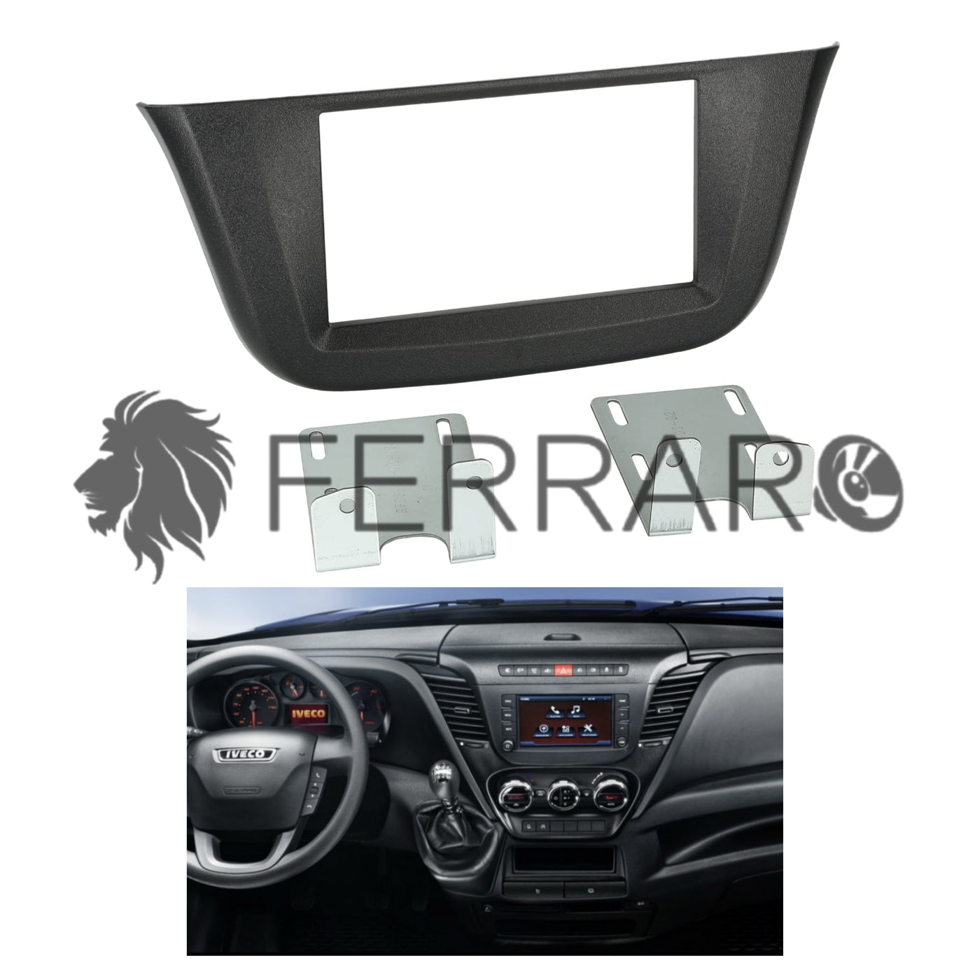 Mascherina 2DIN per Iveco Daily (2014+)