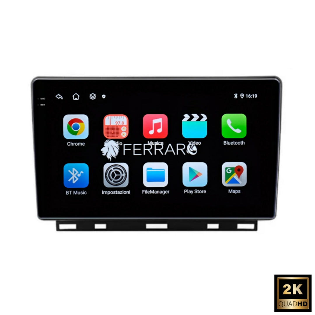 Autoradio per Renault Captur 9" 2K (2019-2024) Android, Bluetooth, CarPlay, Android Auto, 12/256GB Ram