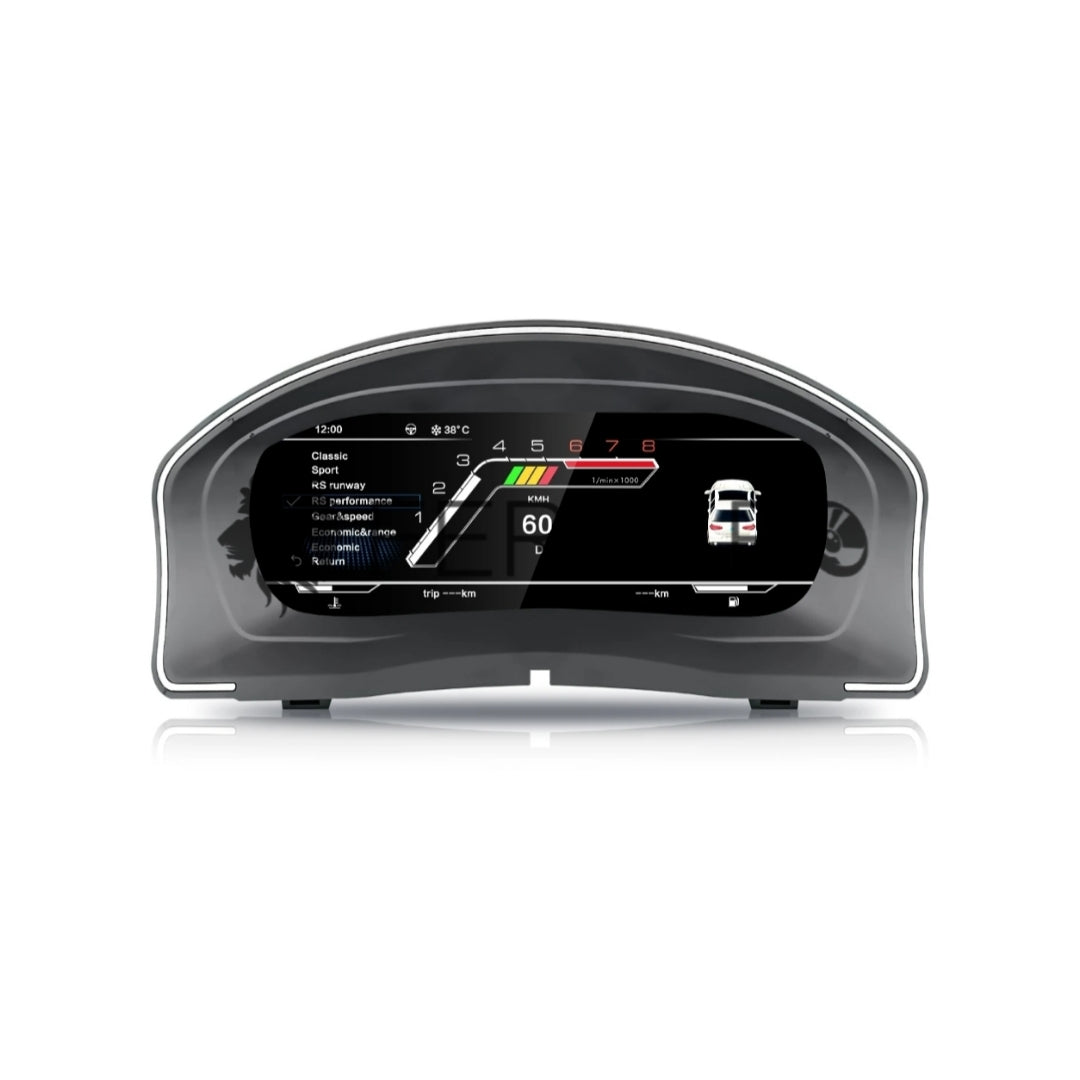 (PRENOTA) Virtual Cockpit 12.3" per Volkswagen Golf 5ª Serie, HD Ultra, CarPlay e Android Auto