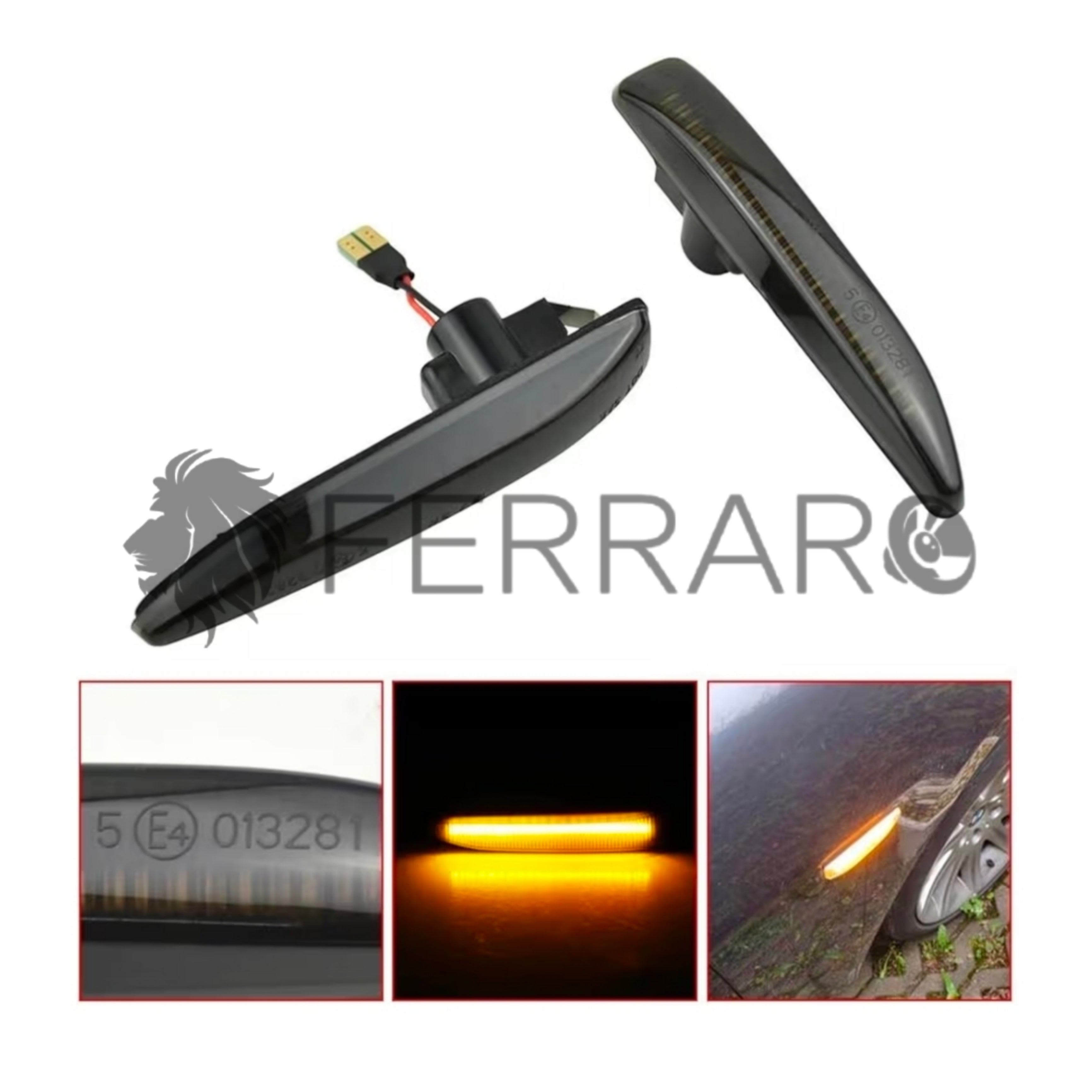 (PRENOTA) Indicatore Direzione Led per BMW Serie 7 E65, E66, E67, E68 (2001-2008), Plug and Play
