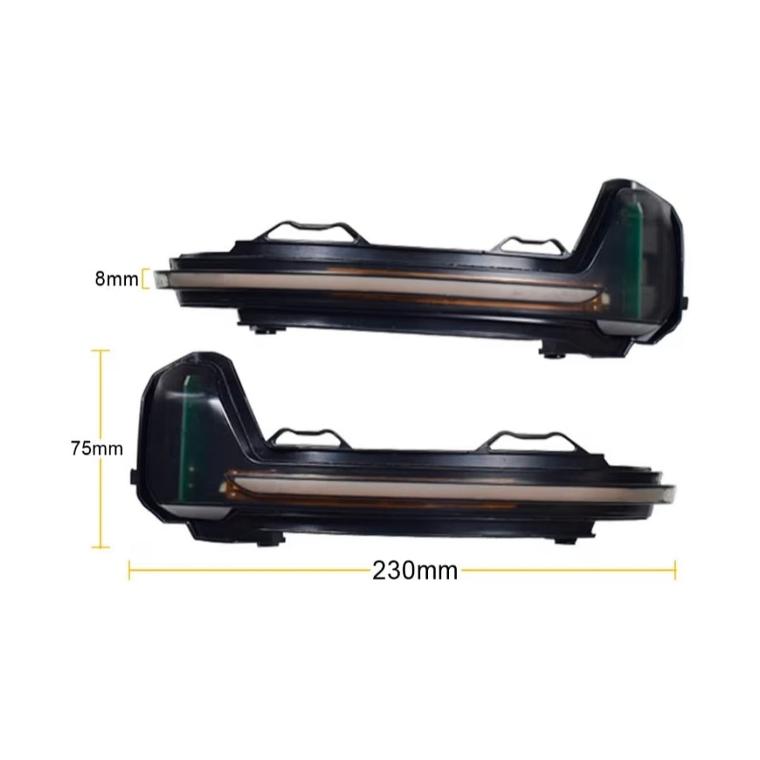 (PRENOTA) Indicatore Direzione Led per Volkswagen Tiguan MK2, Touareg MK3 (2017>), Plug and Play