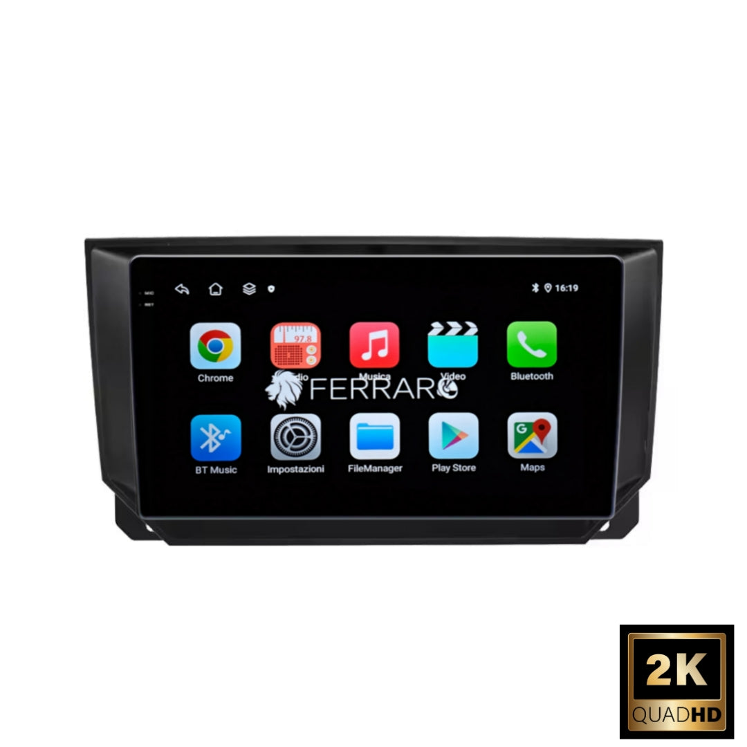 Autoradio per Seat Ibiza, Arona 9" 2K | 2021-2025 | Android | Bluetooth | CarPlay | Android Auto | 12/256GB Ram
