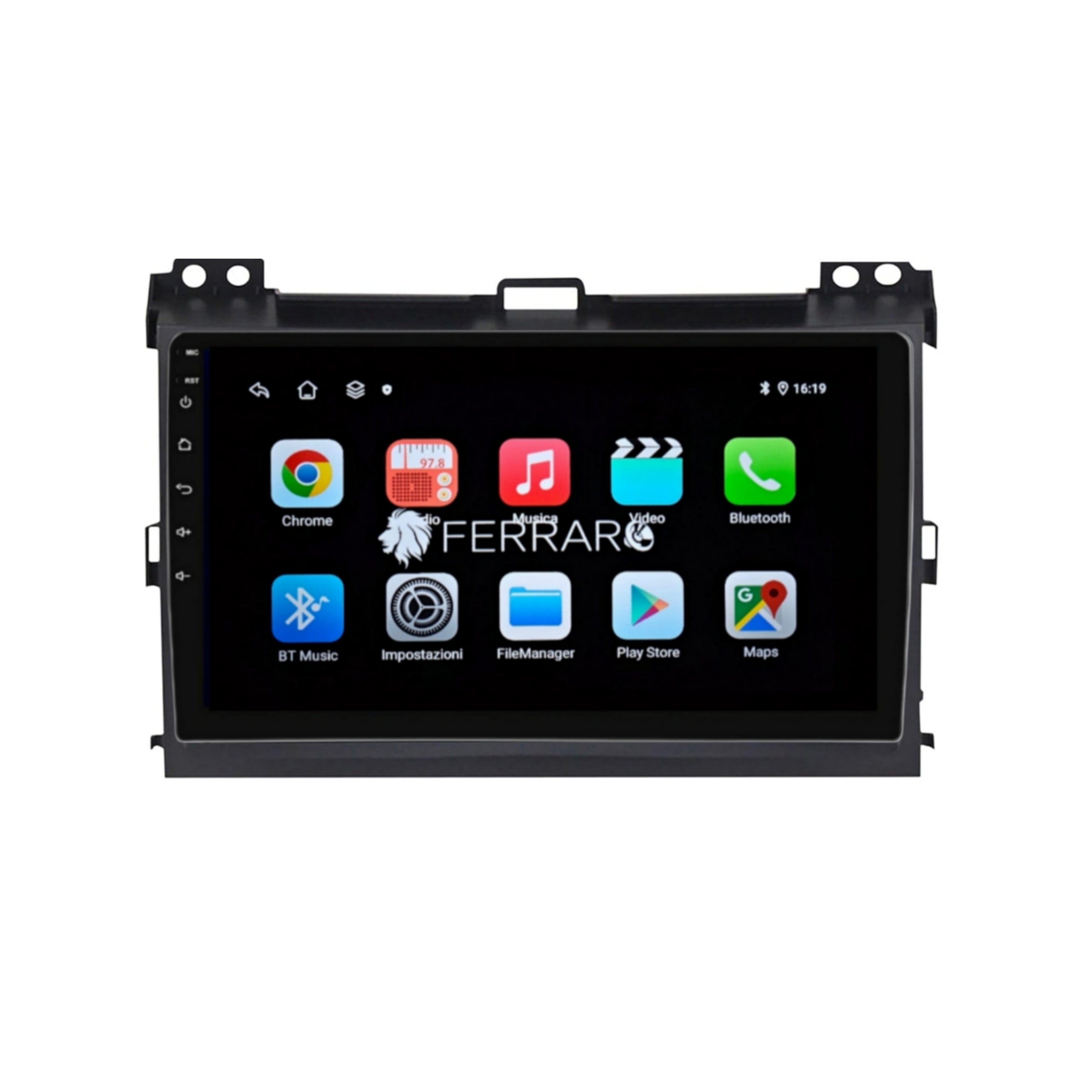 Autoradio per Toyota Land Cruiser 120 9" (2002-2009) Android, Bluetooth, CarPlay, Android Auto, 2GB/4GB/6GB/8GB Ram