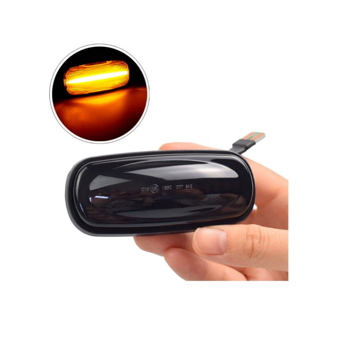 (PRENOTA) Indicatore Direzione Led per Land Rover Discovery 2, Defender, Freelander I (1997-2005), Plug and Play