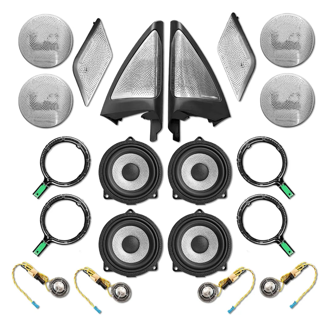 (PRENOTA) Ambient Light per BMW X3, X4, G01, G02 (2018-2023), 256 Colori, APP