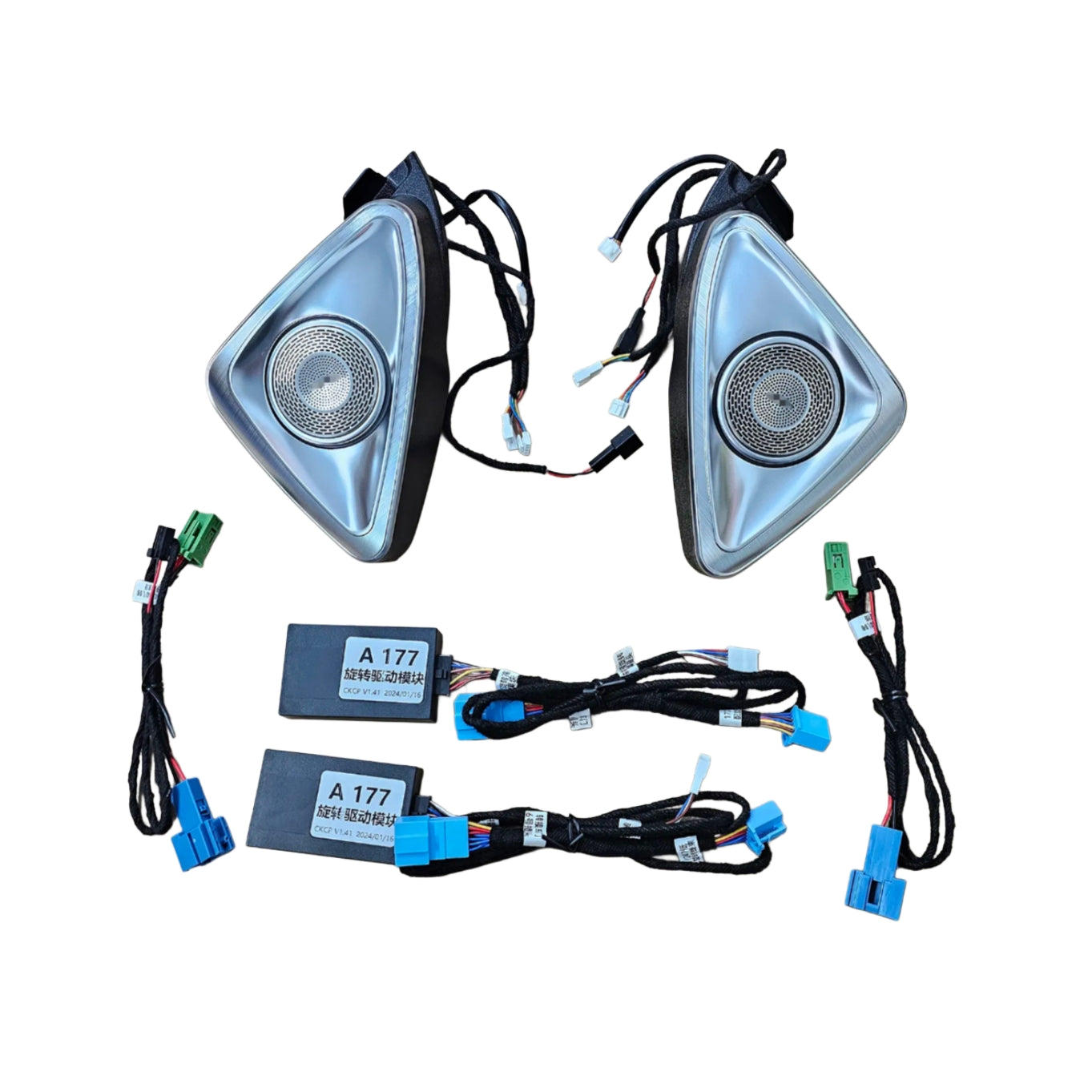 (PRENOTA) Ambient Light Tweeter per Mercedes Benz Classe A W177 (2020-2025), 256 Colori, APP