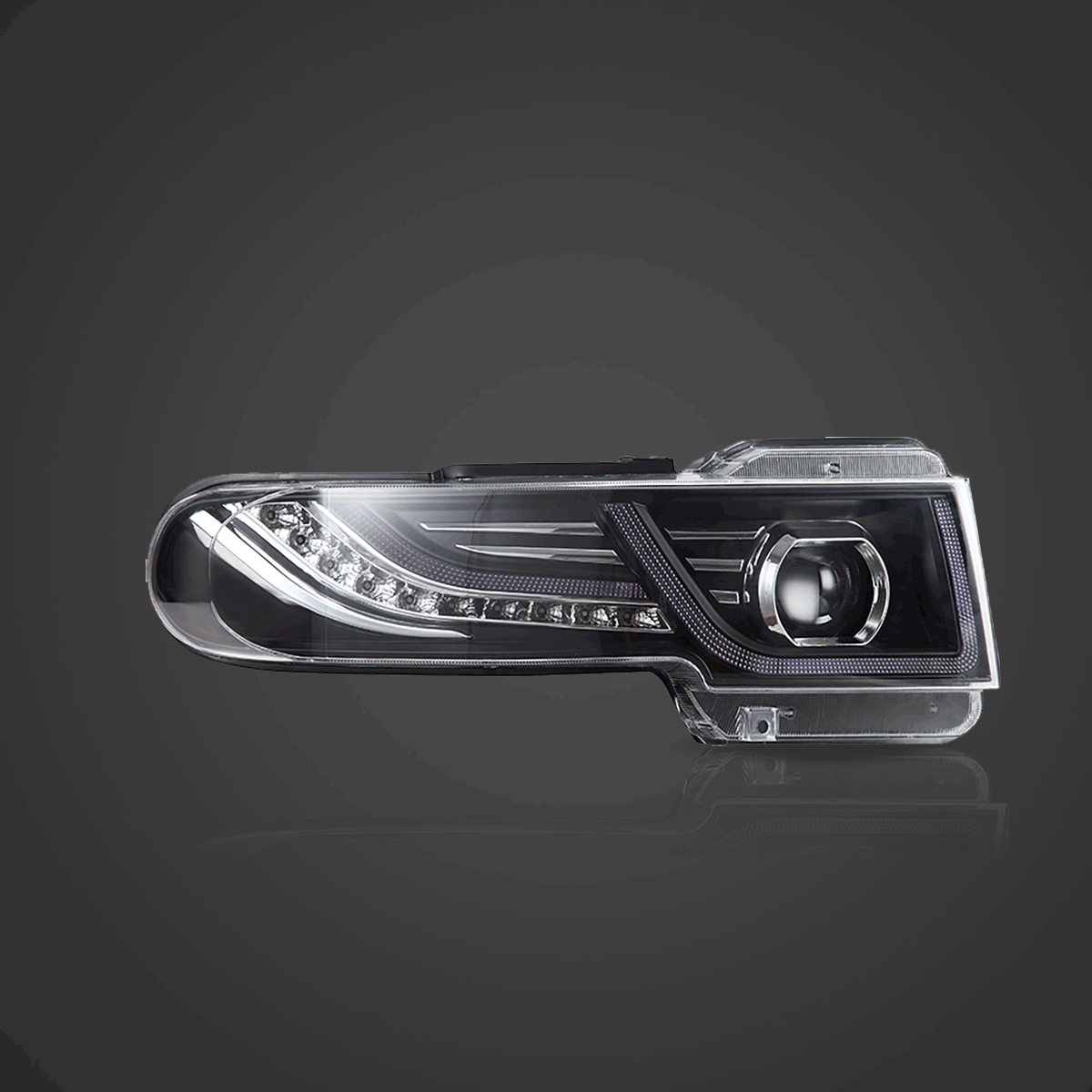 (PRENOTA) Fanali Anteriore Completo per Toyota FJ Cruiser XJ10 (2007-2015) a LED