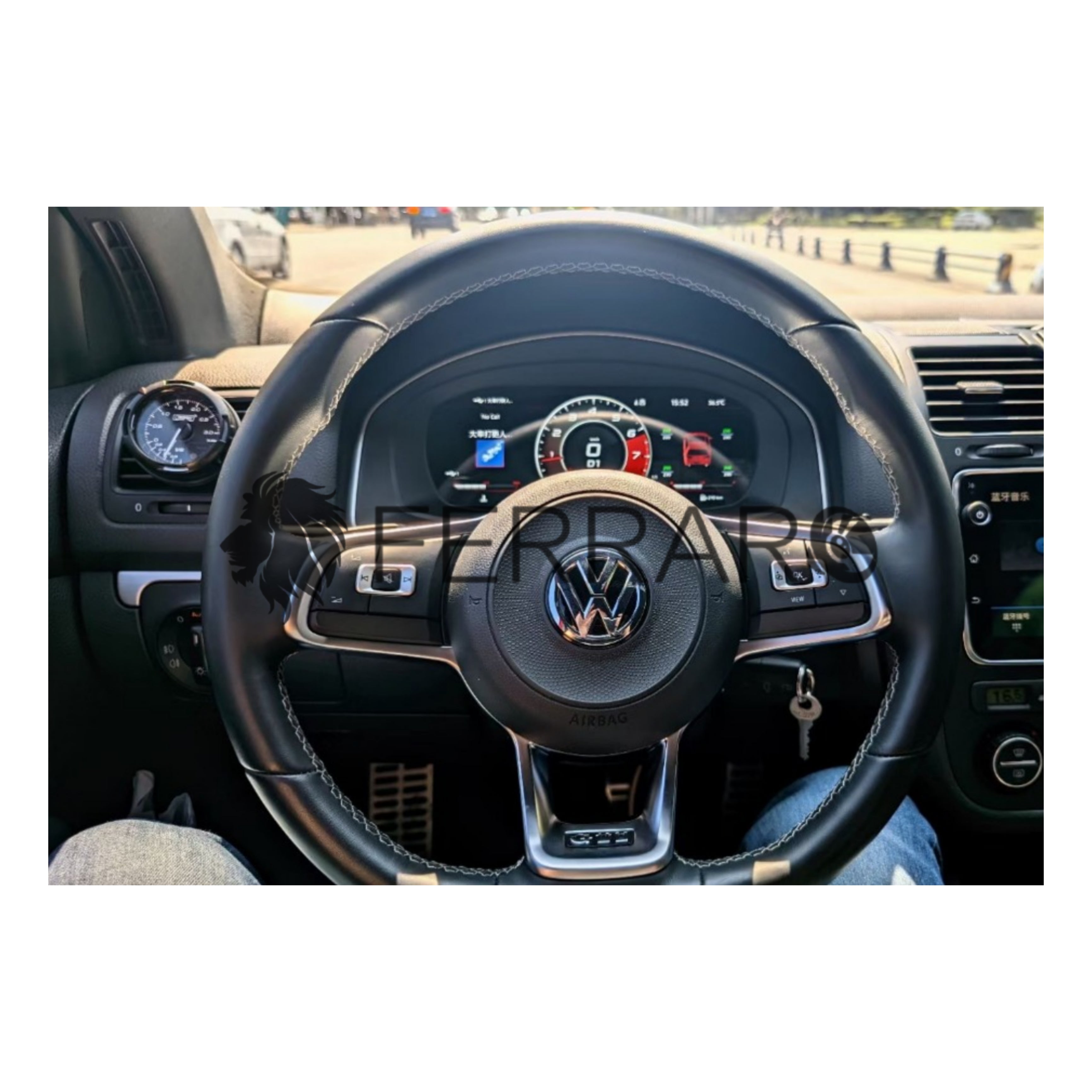 (PRENOTA) Virtual Cockpit 12.3" per Volkswagen Golf 5ª Serie, HD Ultra, CarPlay e Android Auto