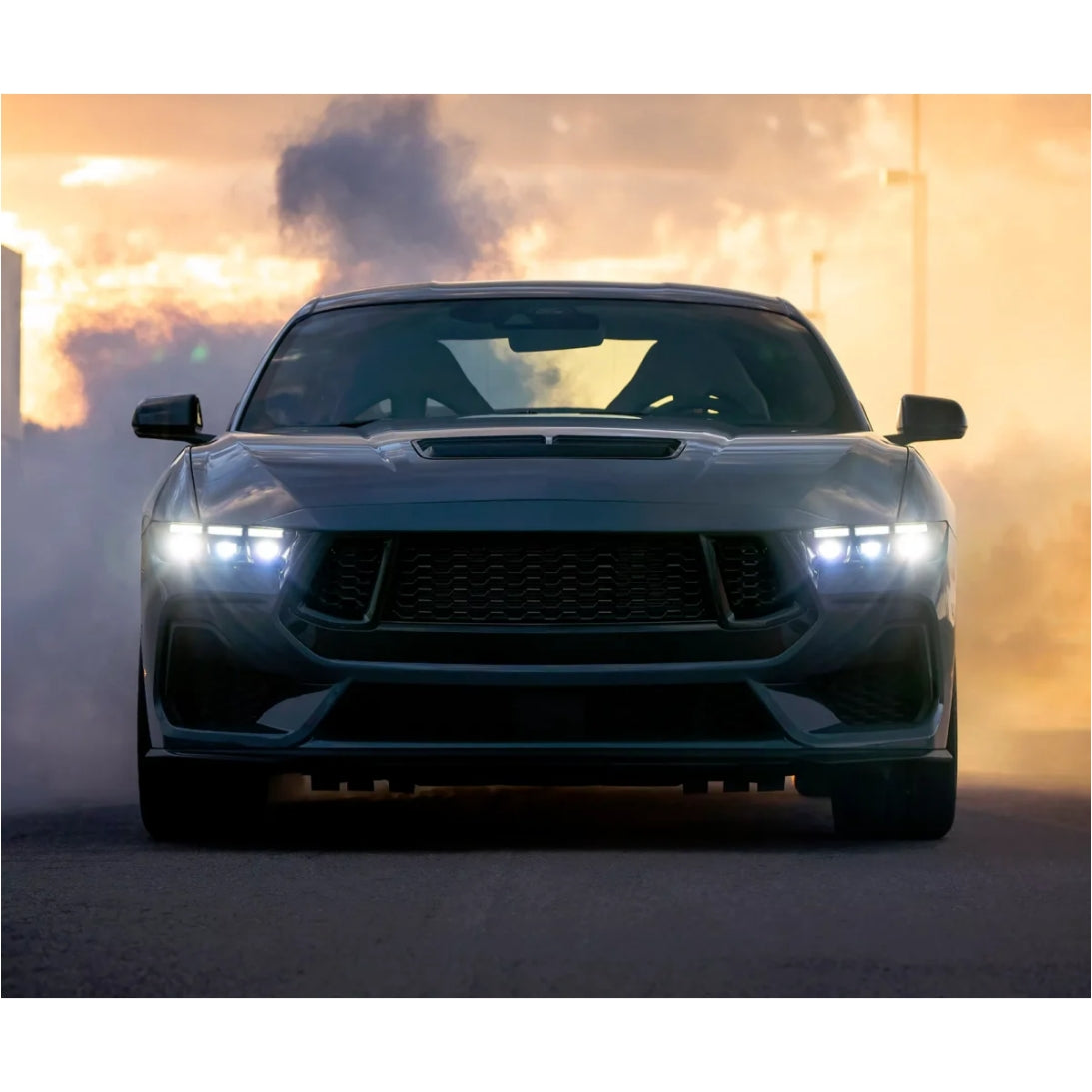 (PRENOTA) Fanali Anteriore Completo per Ford Mustang Eco Boost, GT, GT350, GT500 (2015-2017) a LED