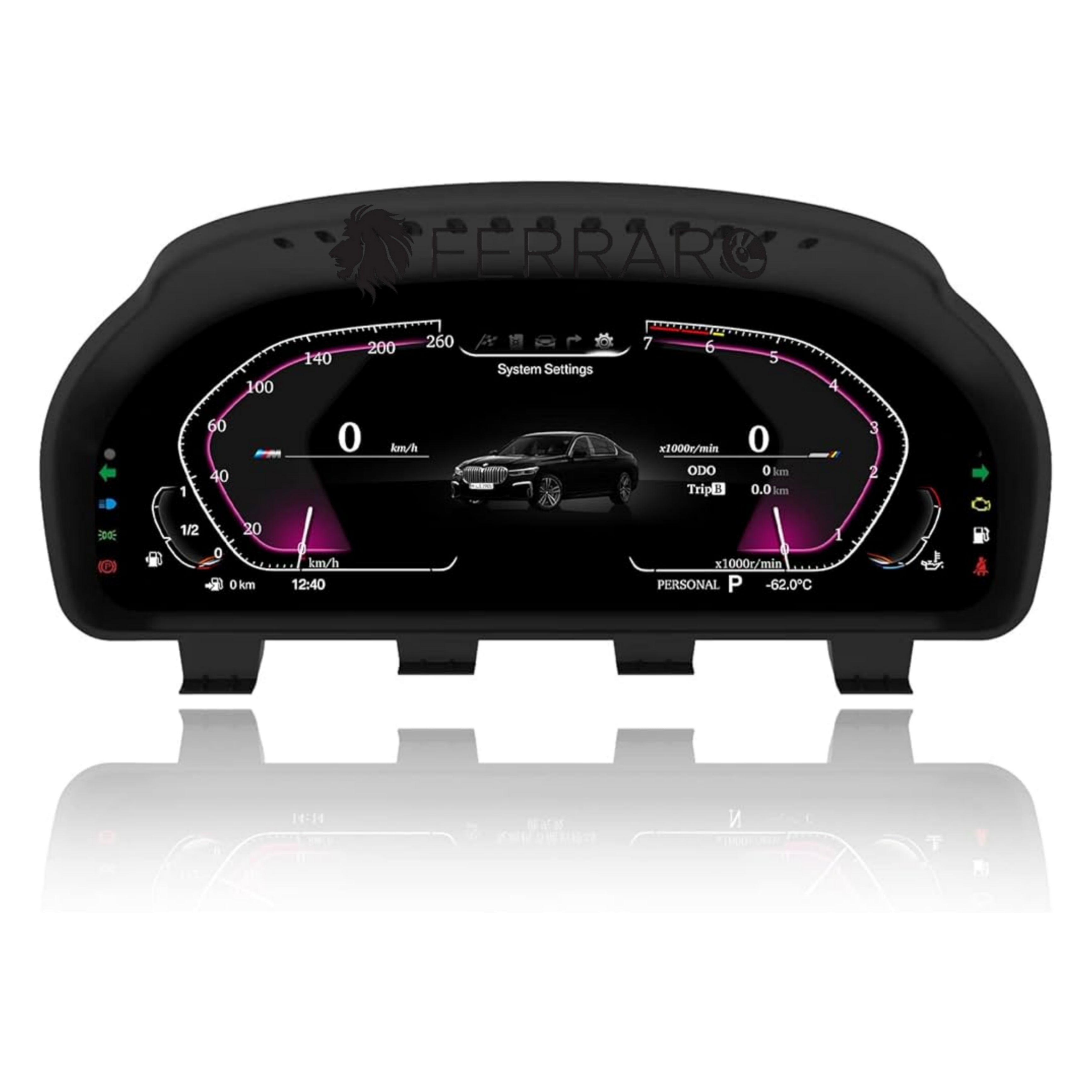 (PRENOTA) Virtual Cockpit 12.3" per BMW X4 F26, Serie 5 F10, HD Ultra, CarPlay e Android Auto
