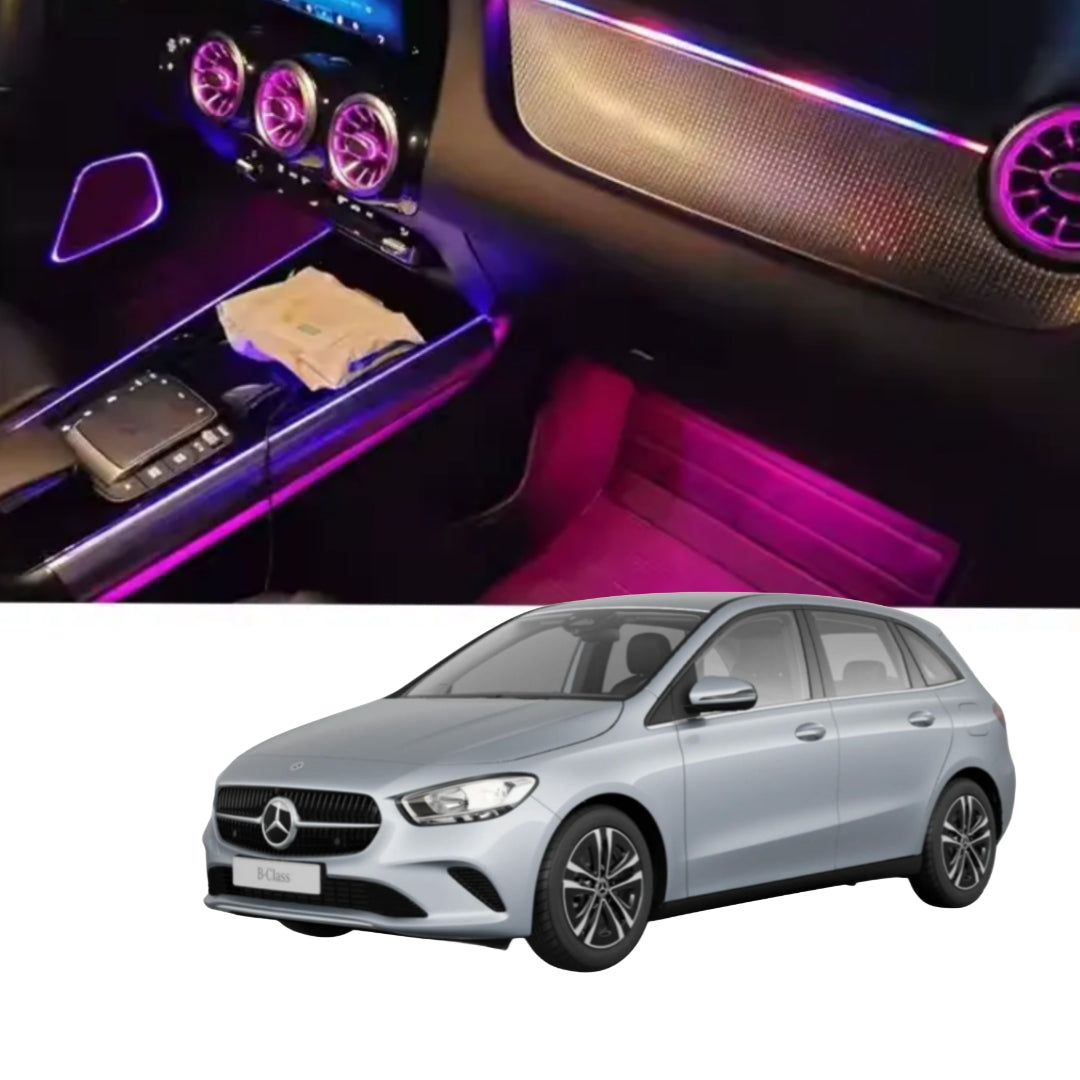 (PRENOTA) Bocchette Aria per Mercedes Classe B W247 (2019-2025), 256 Colori, APP