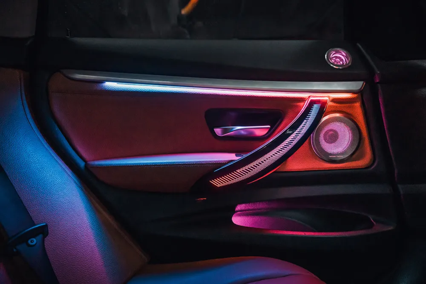 (PRENOTA) Ambient Light per BMW Serie 3 F34 GT (2013-2019), 256 Colori, APP