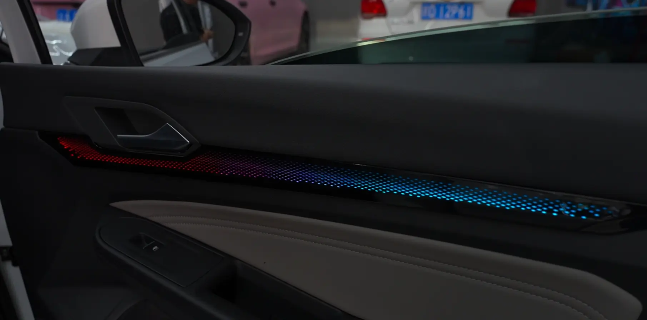 (PRENOTA) Ambient Light per Volkswagen VW Golf 8, Mk8 (2021+), 256 Colori, APP