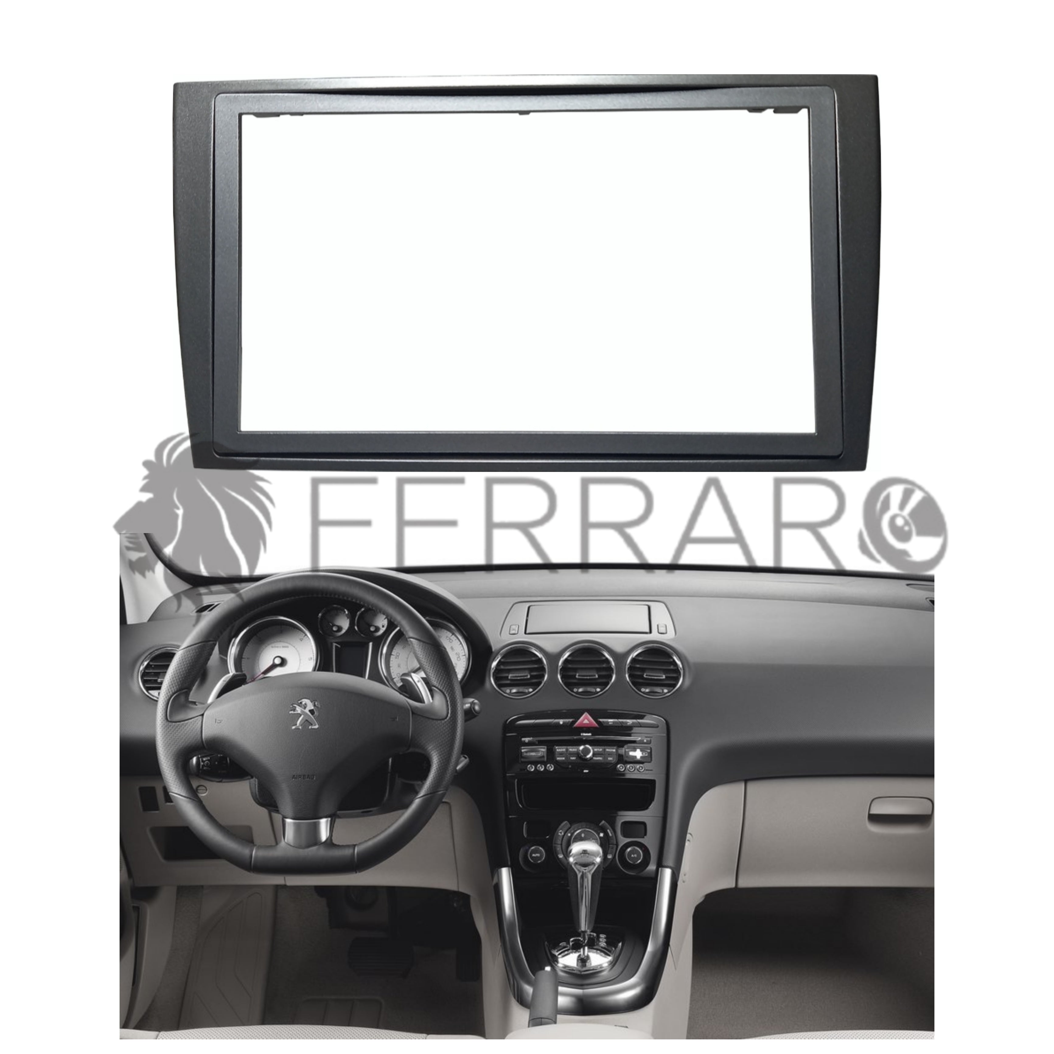 Mascherina 2DIN per Peugeot 308 (2007-2012)